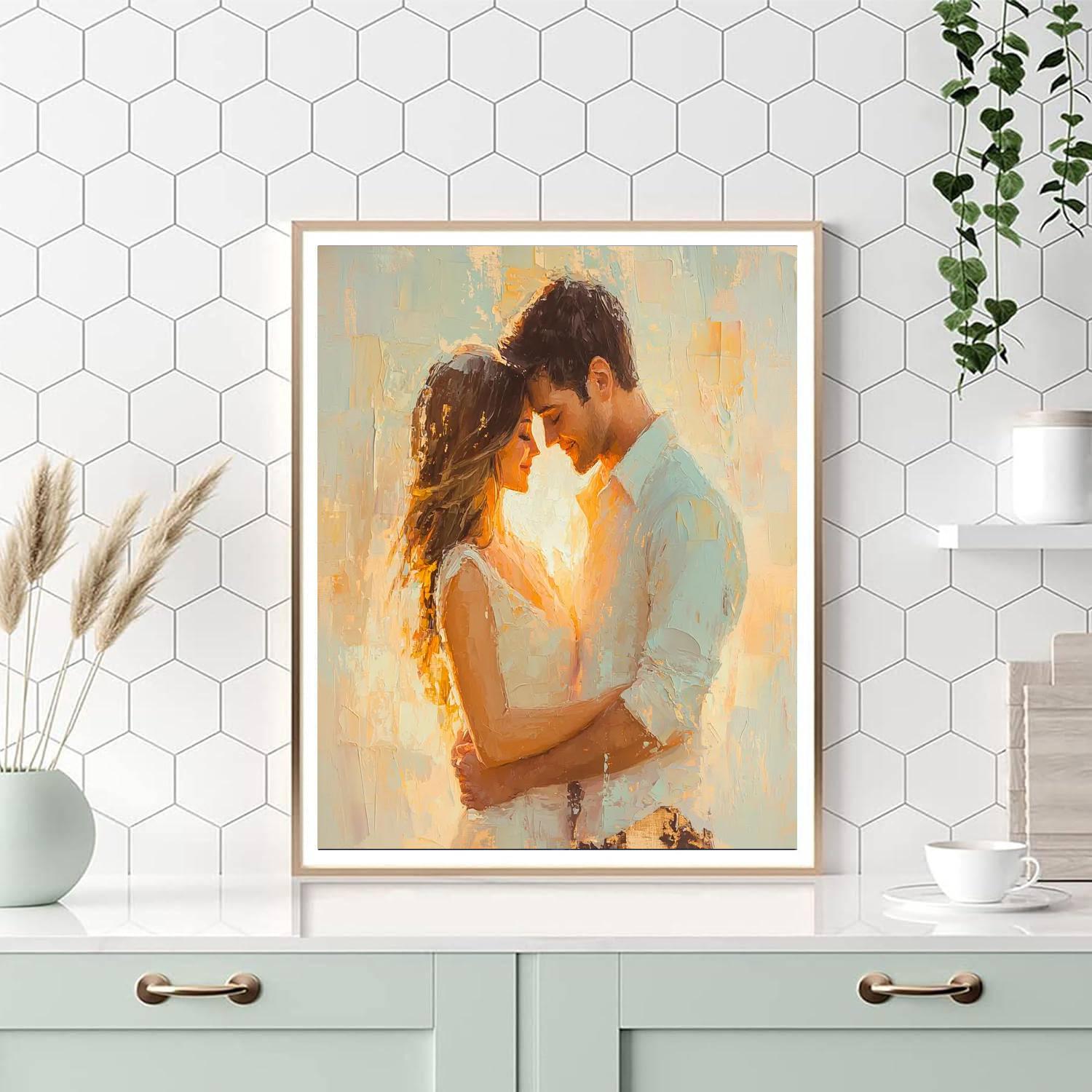 Infinite Hugs Number Painting