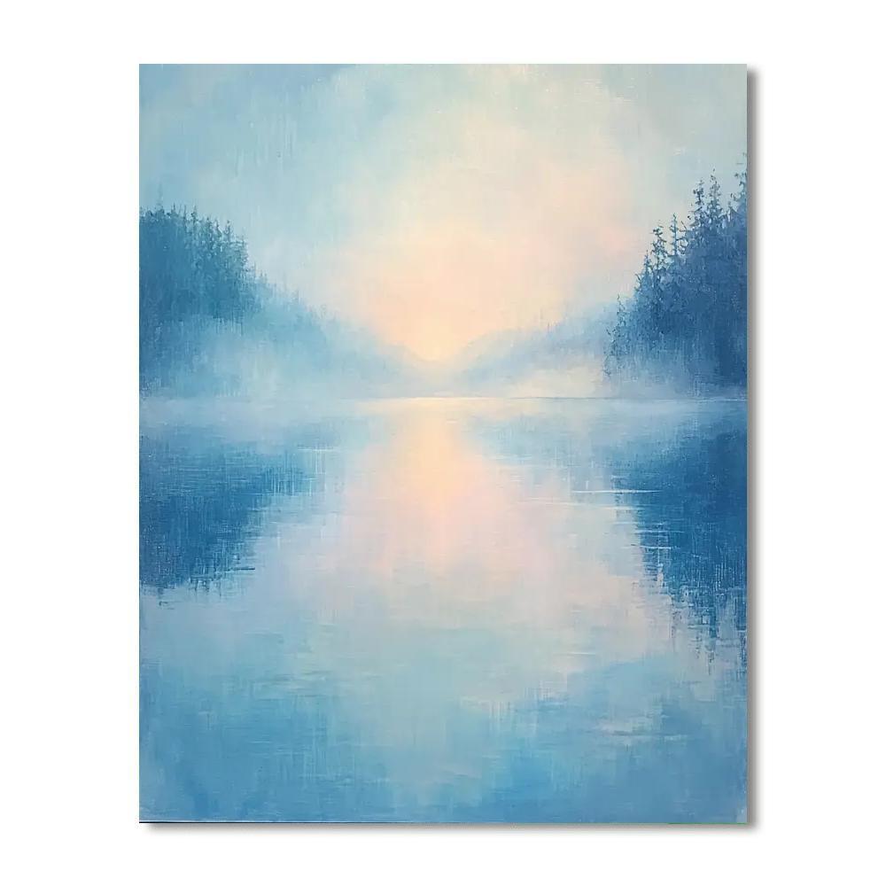 Edgar Degas Inspired Ethereal Dance Of Mist  Paint By Color