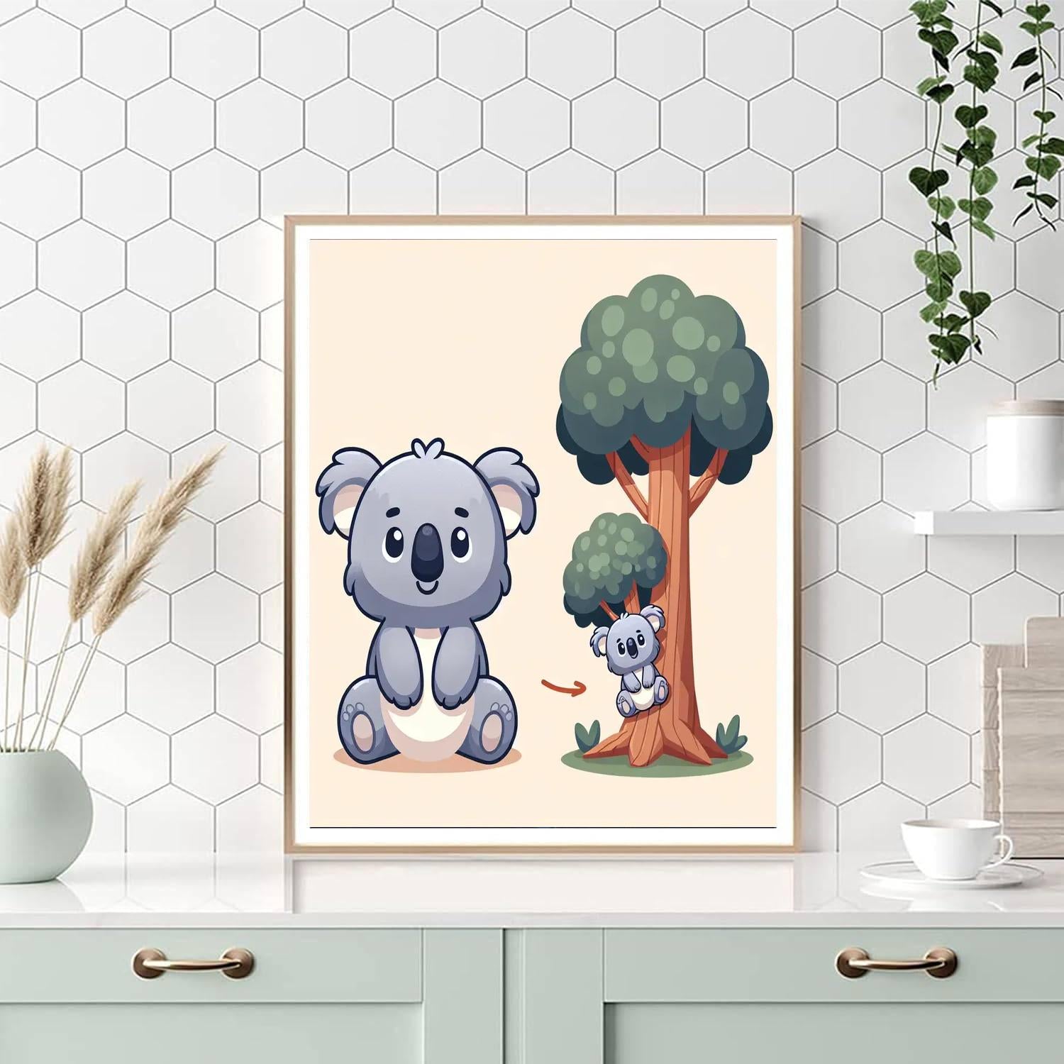 Crafty Koala Paint By Numbers Art