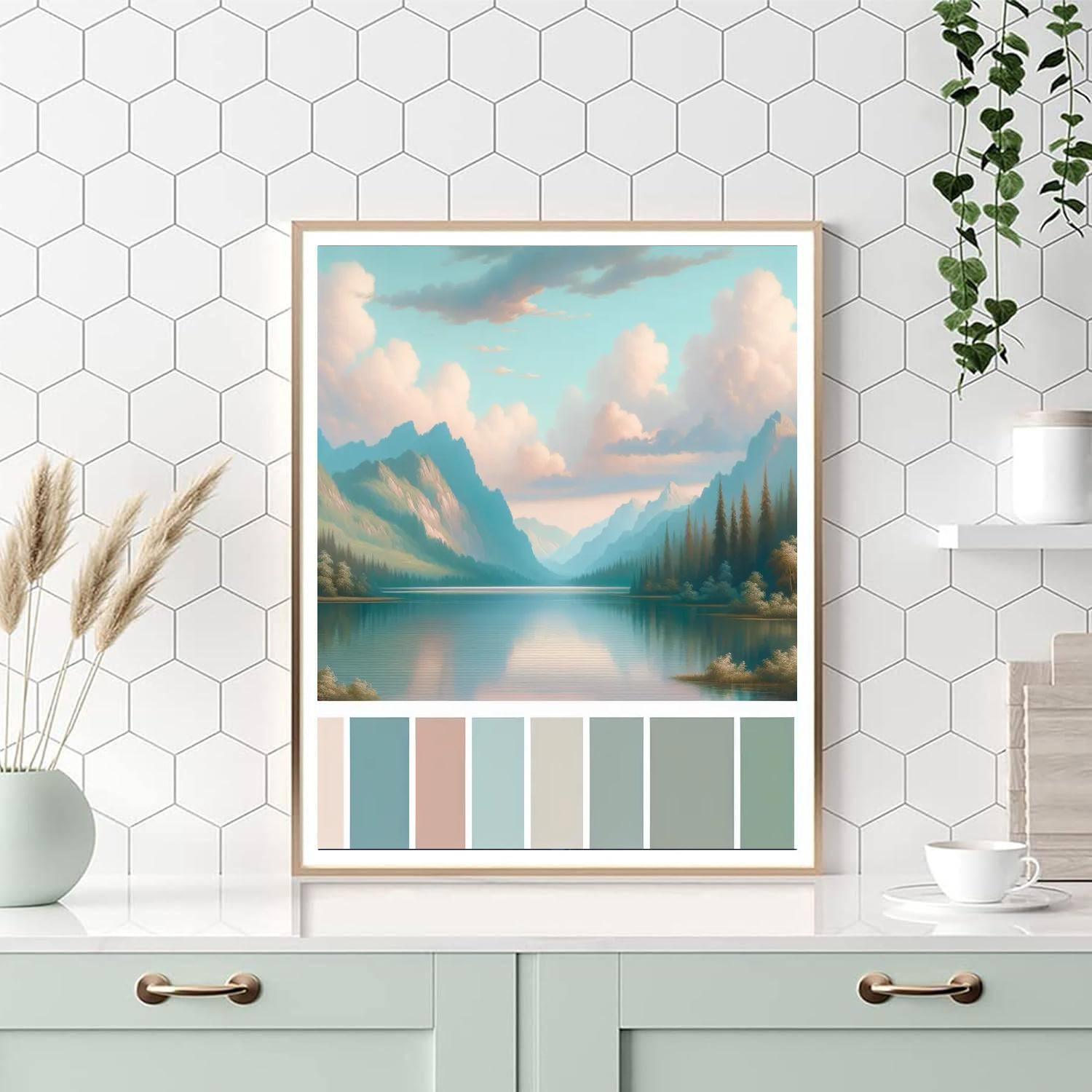 Peaceful Pondering Paint By Number