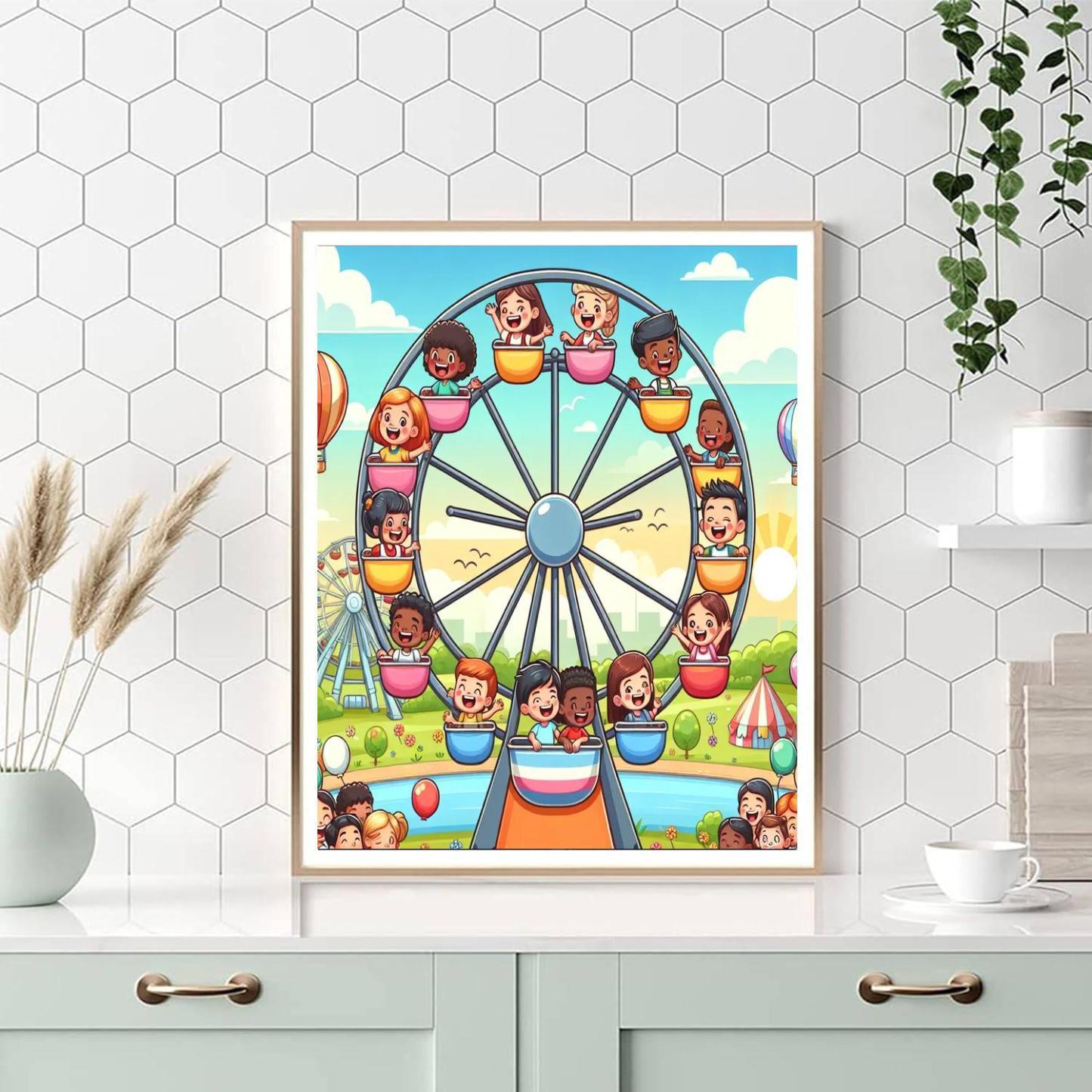 Adventure Park Numbered Painting Kits