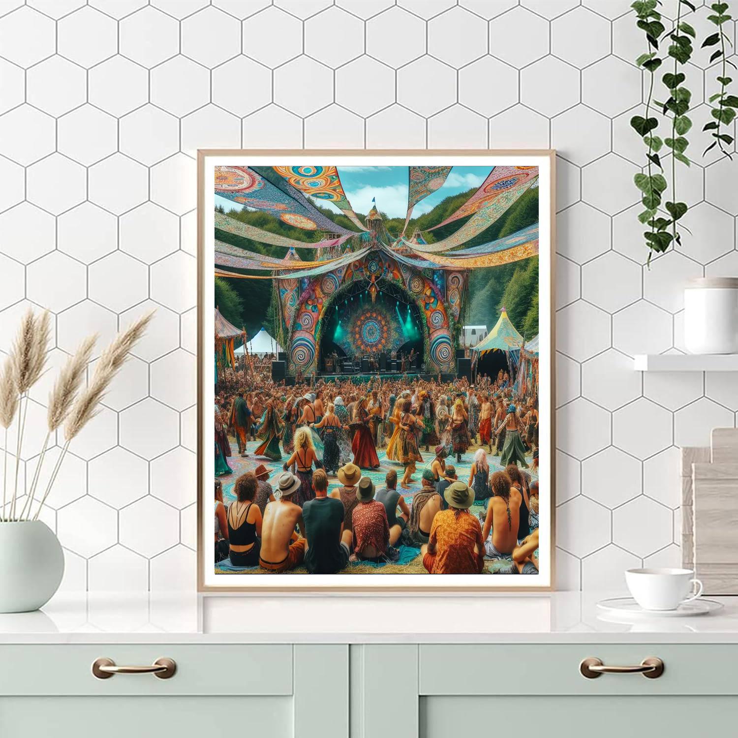 Psy-fi Festival Paint By Numbers