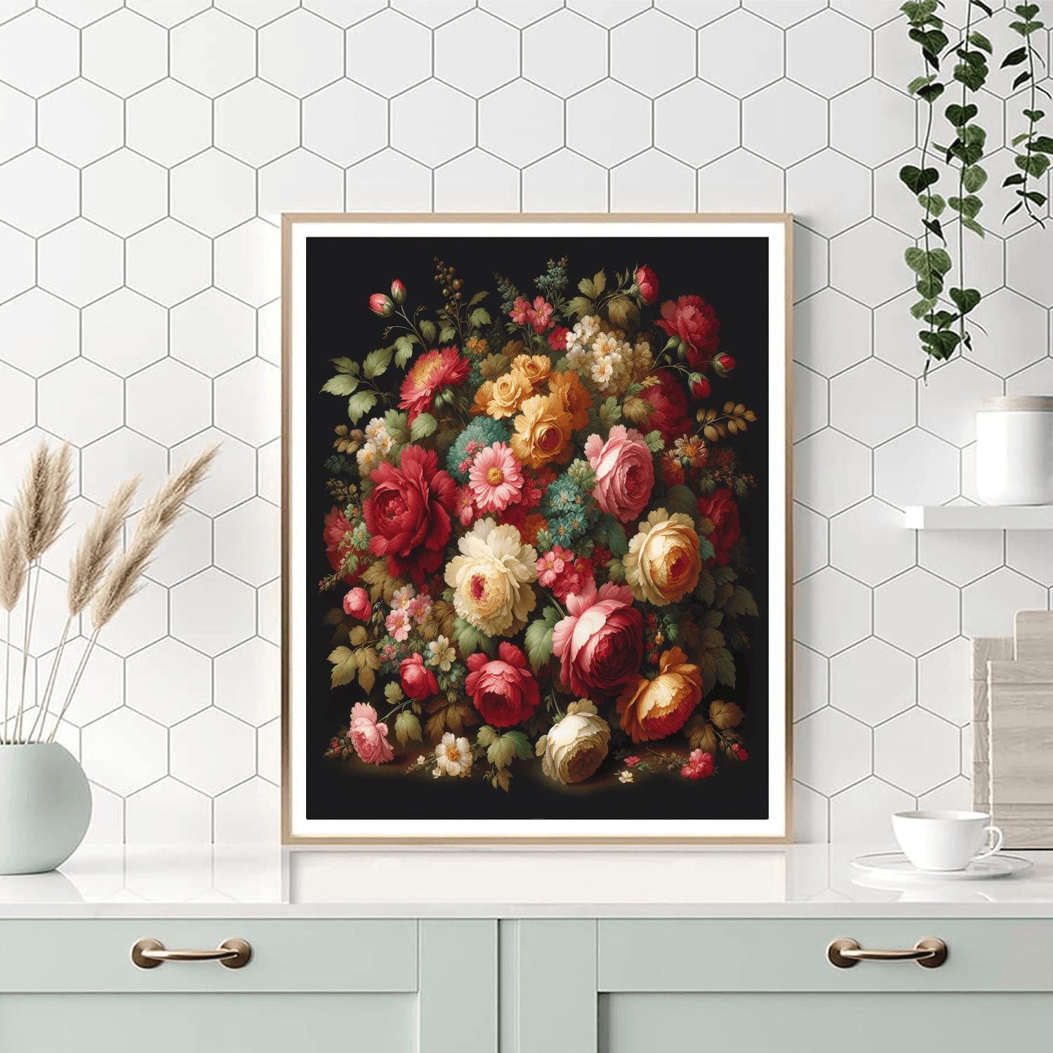 Eternal Bloom Paint By Numbers Art