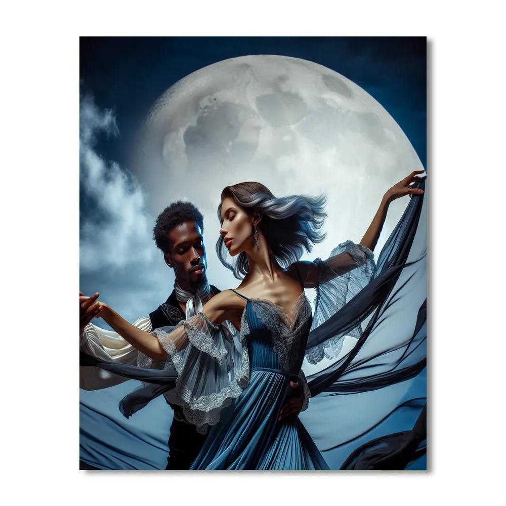Enchanted Evening Dance Paint By Color