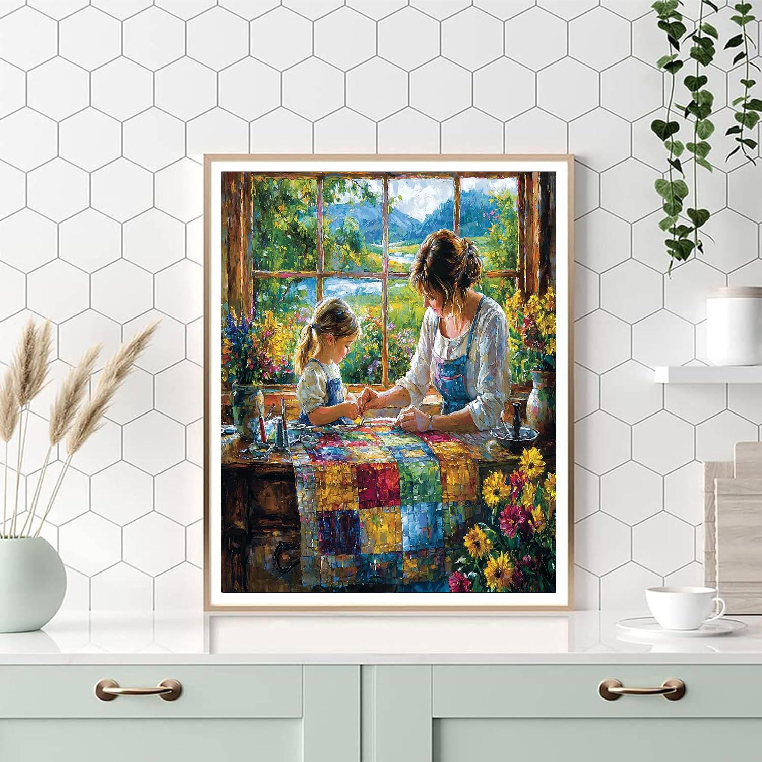 A Quilt Of Memories Numbered Painting Kits
