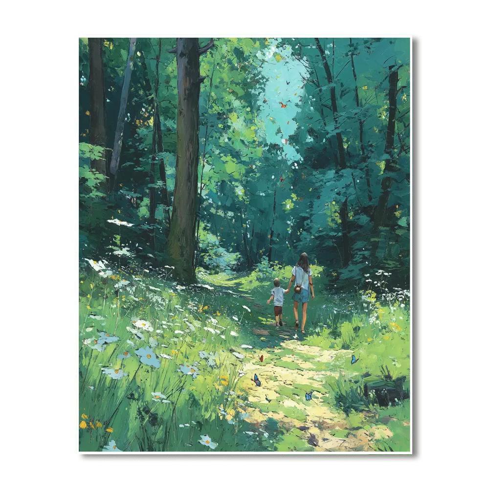 Mom’s Nature Walk Paint By Numbers Kits