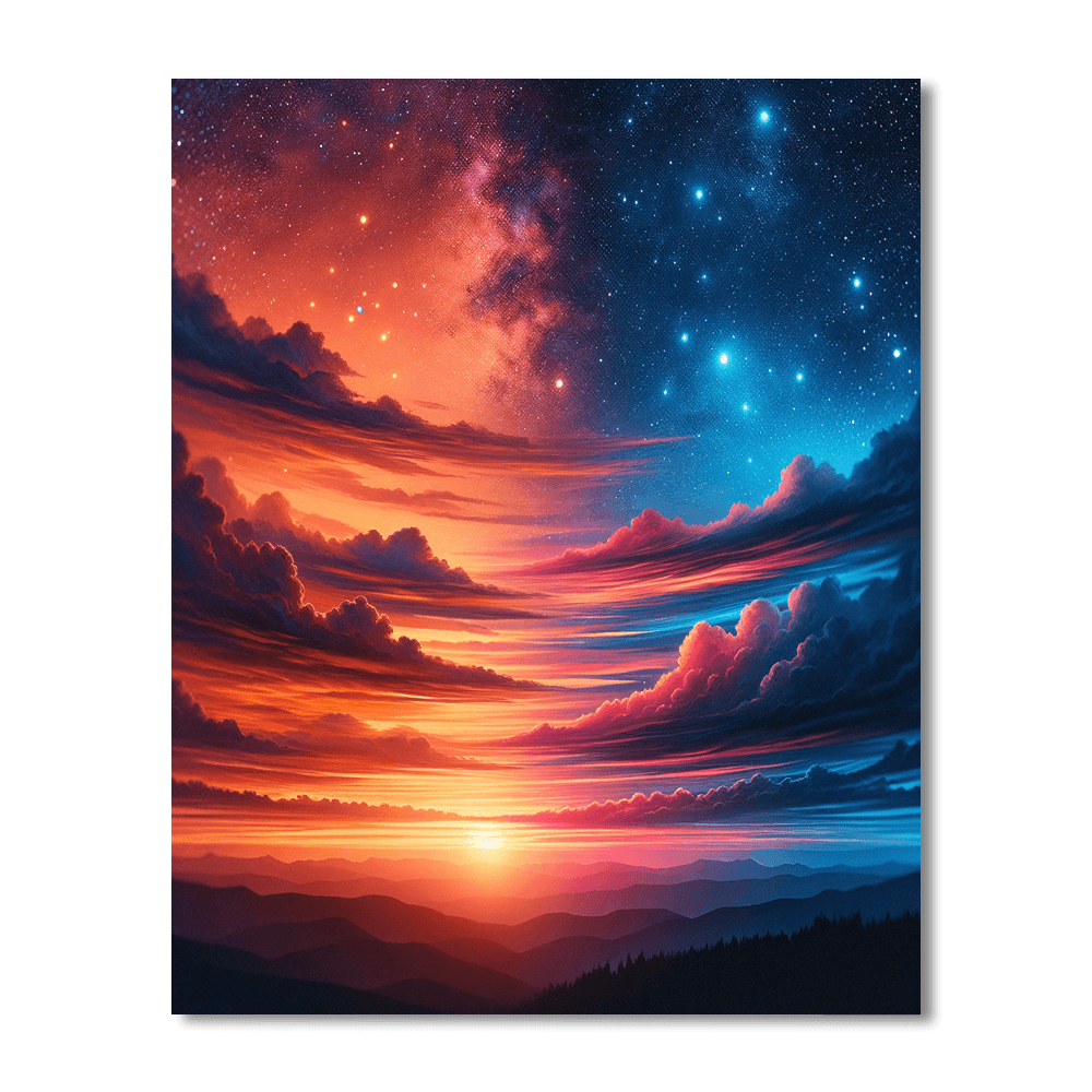 Enchanting Evening Sky Paint By Number