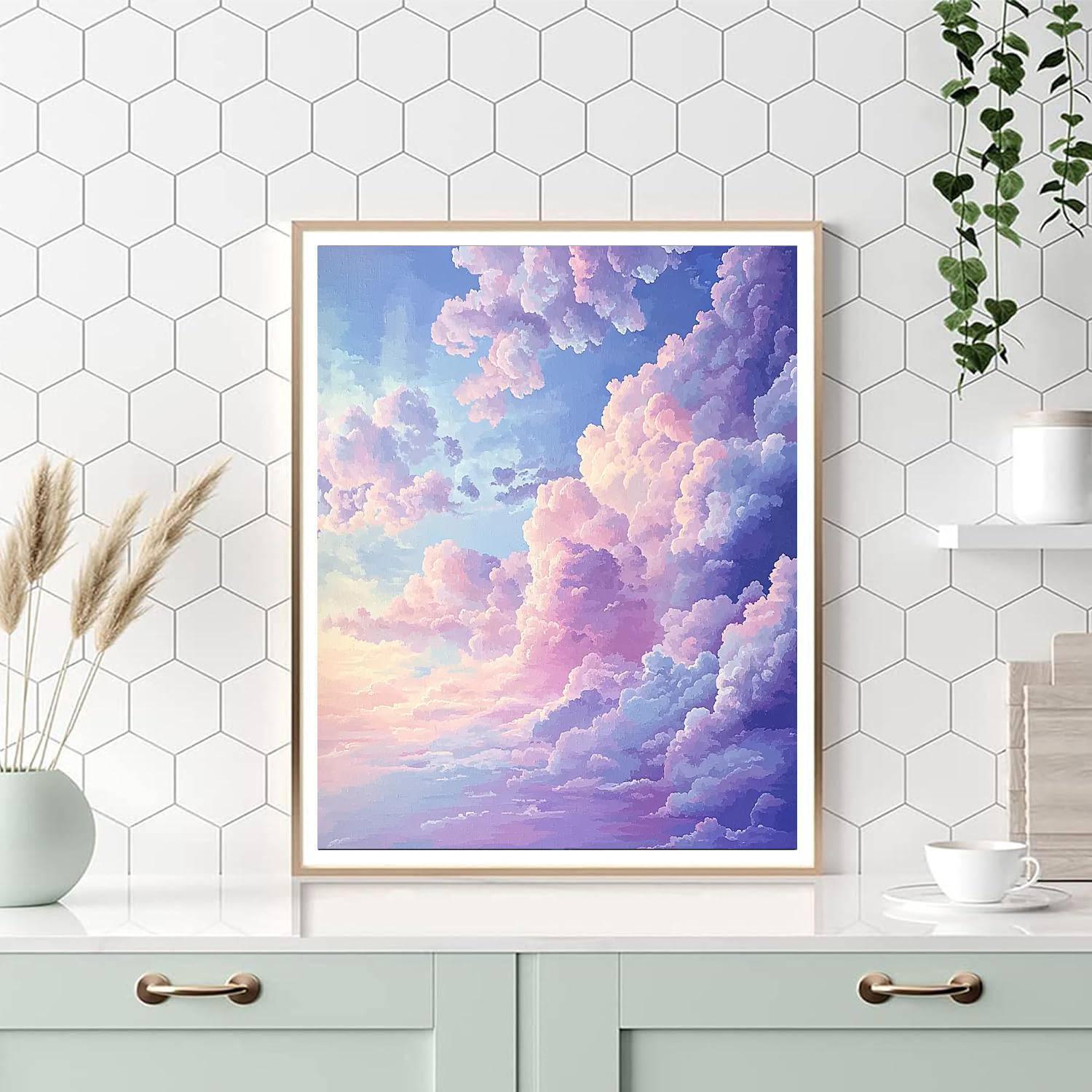 Georges Seurat Inspired Infinite Skies  Paint By Numbers Kits