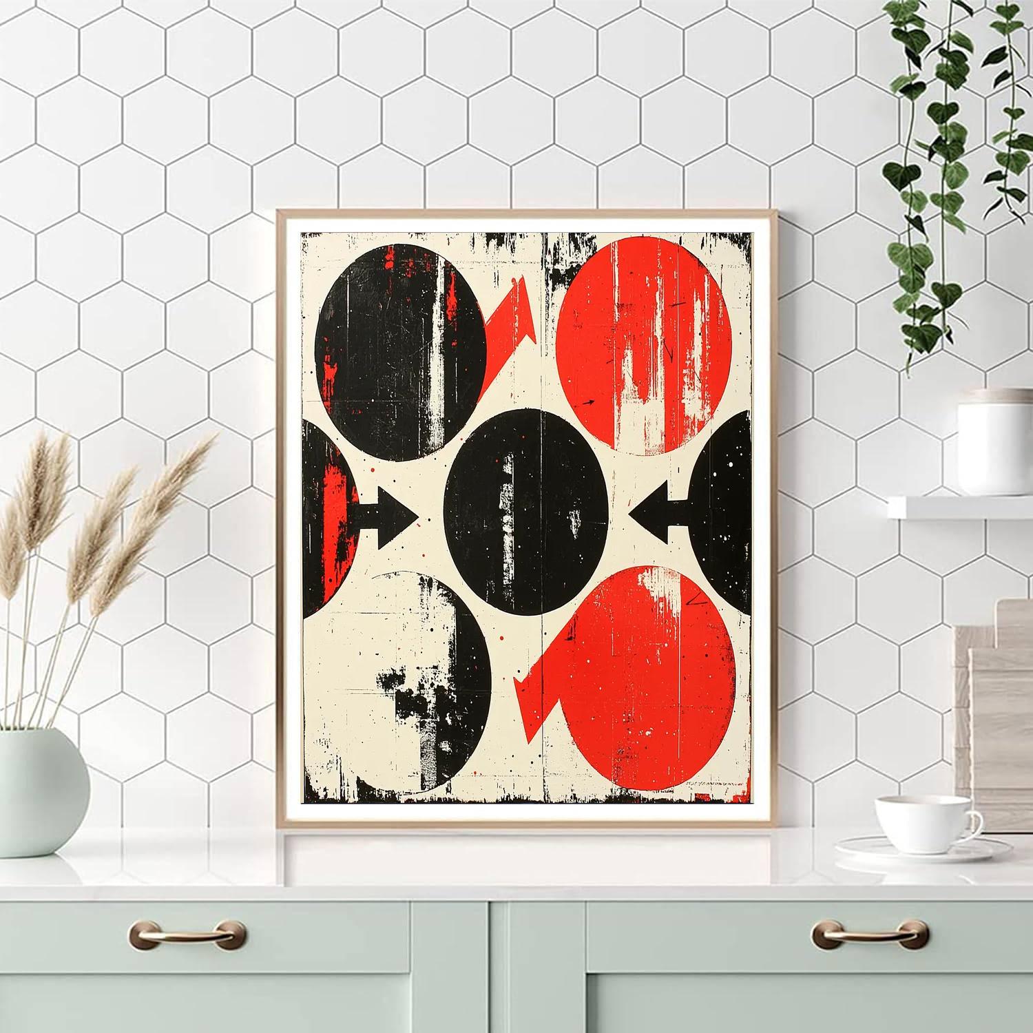 Banksy Inspired Cycle Of Excess  DIY Paint By Numbers