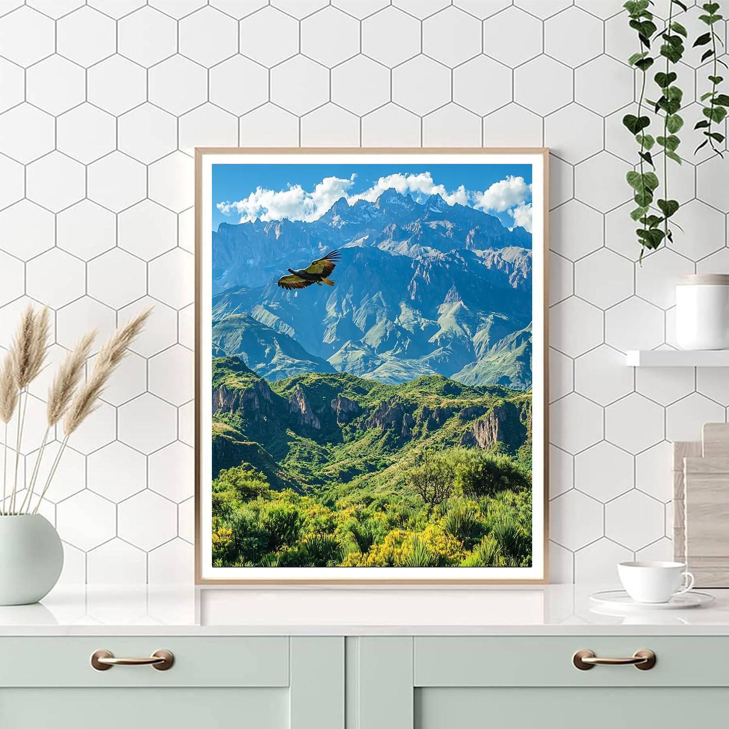 Santuario De La Naturaleza De Los Cóndores Paint By Numbers