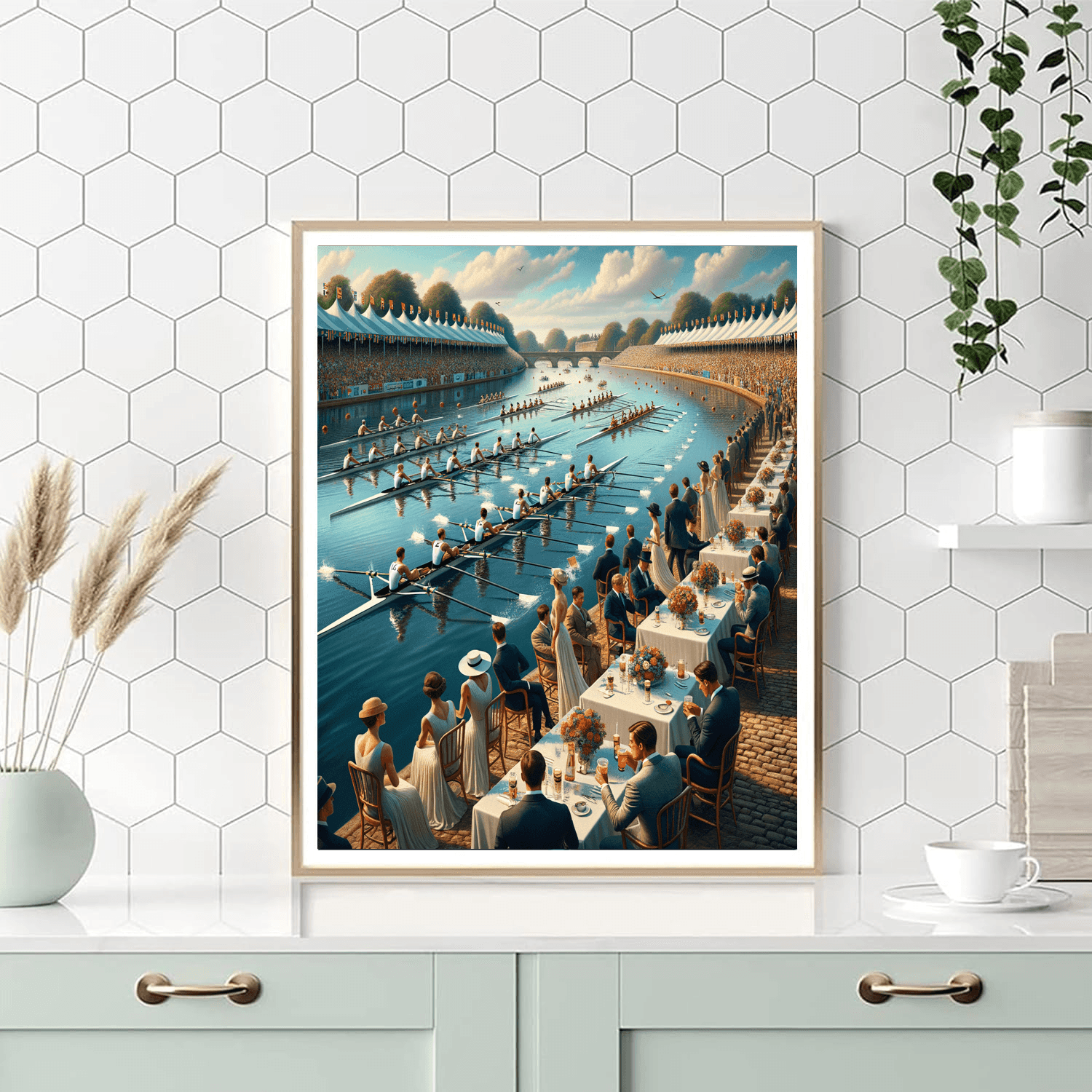 Henley Royal Regatta - England Paint By Color