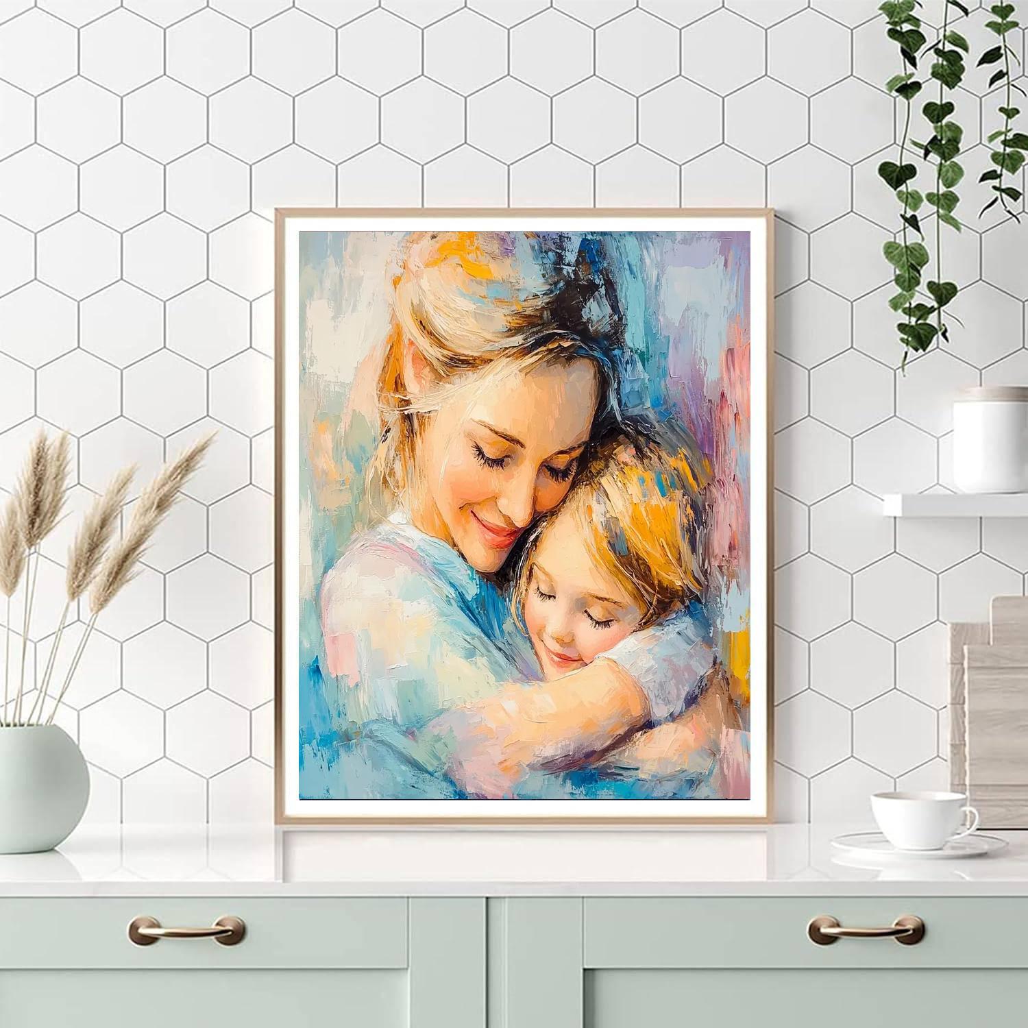 Embraced In Love Numbered Painting Kits