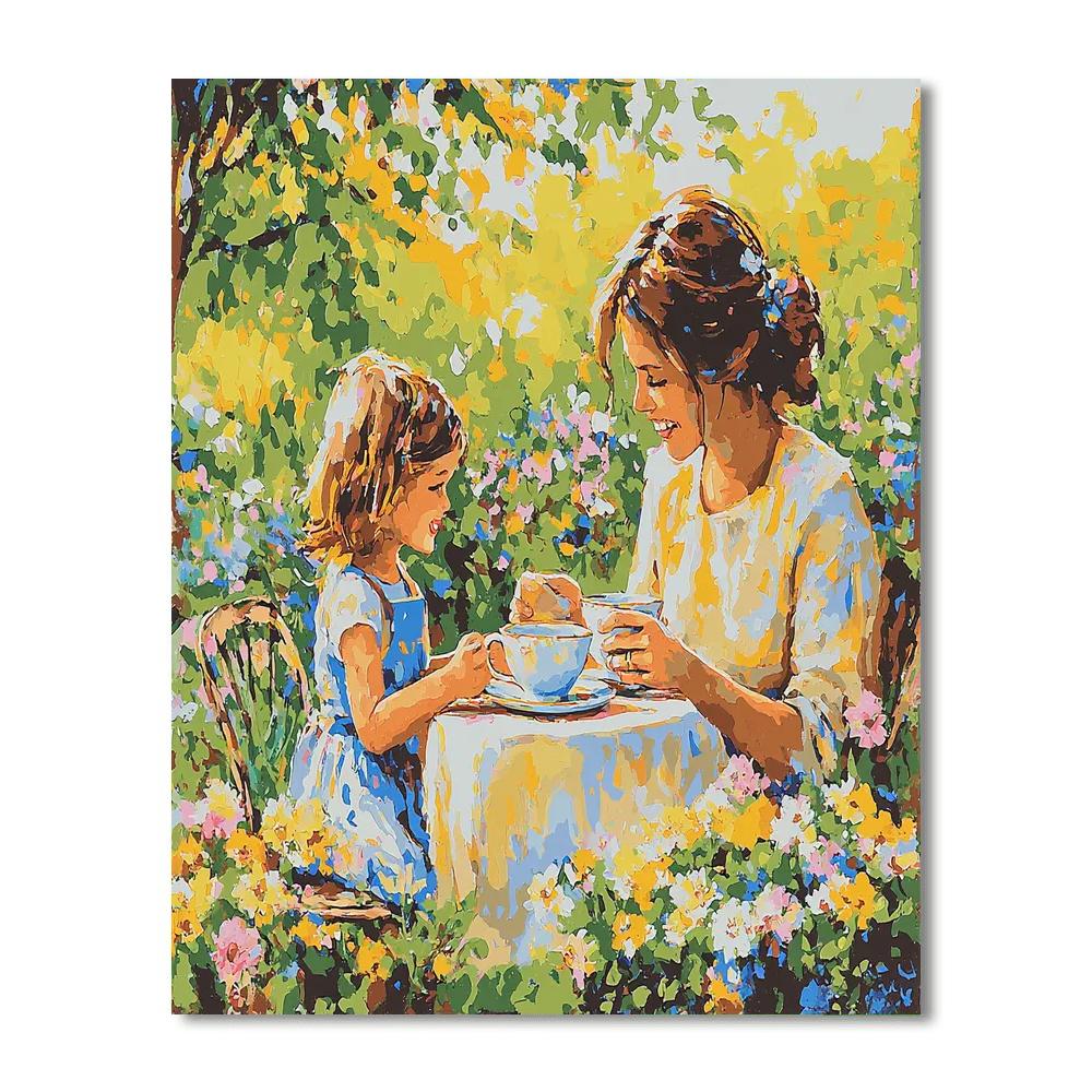 Afternoon Tea Delight DIY Paint By Numbers