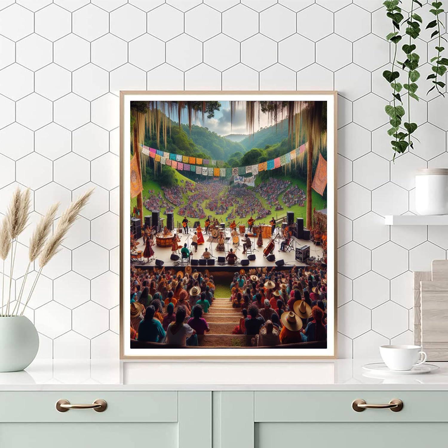 Palenque World Music Festival - Mexico DIY Paint By Numbers