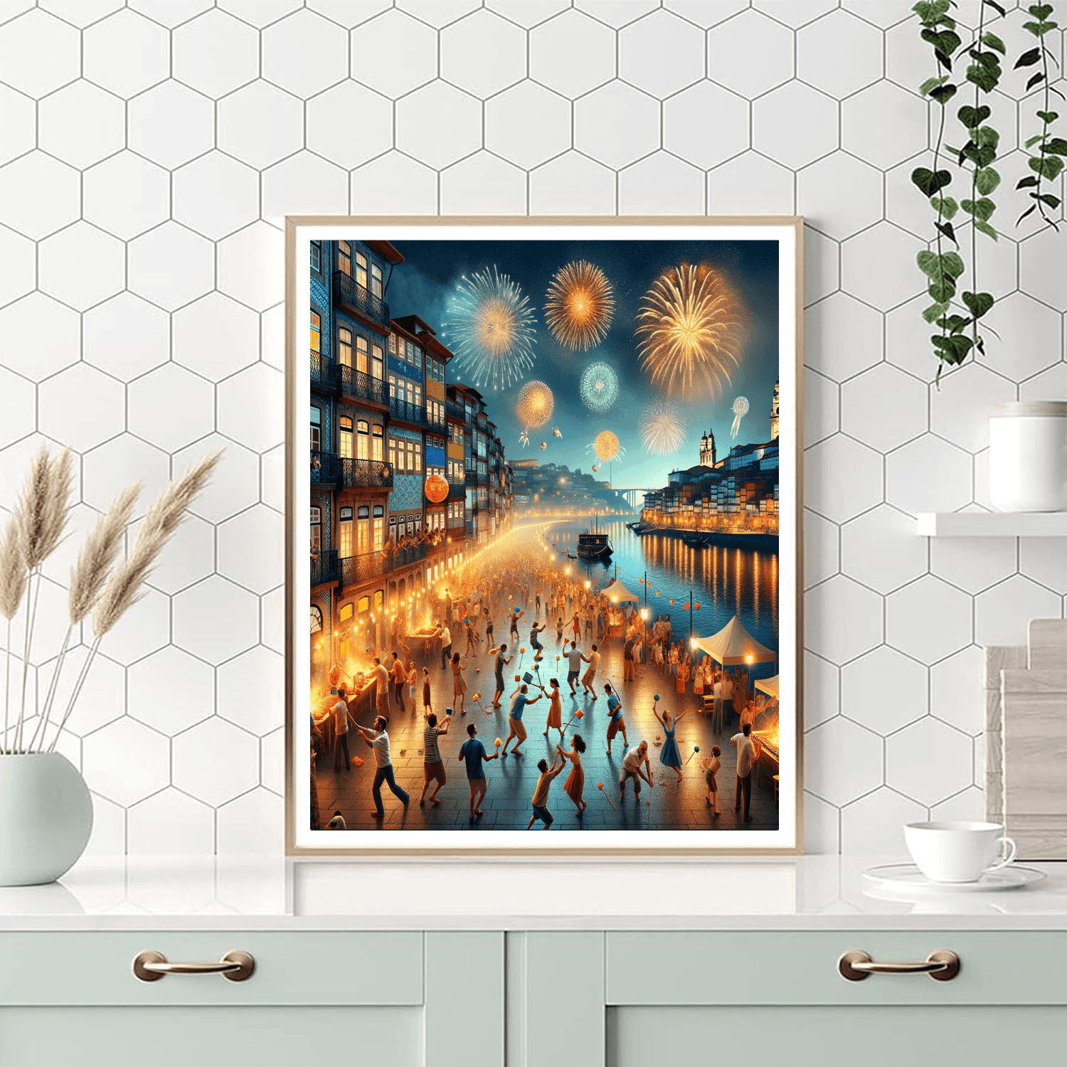 Festa De São João - Portugal Painting By Numbers Kit