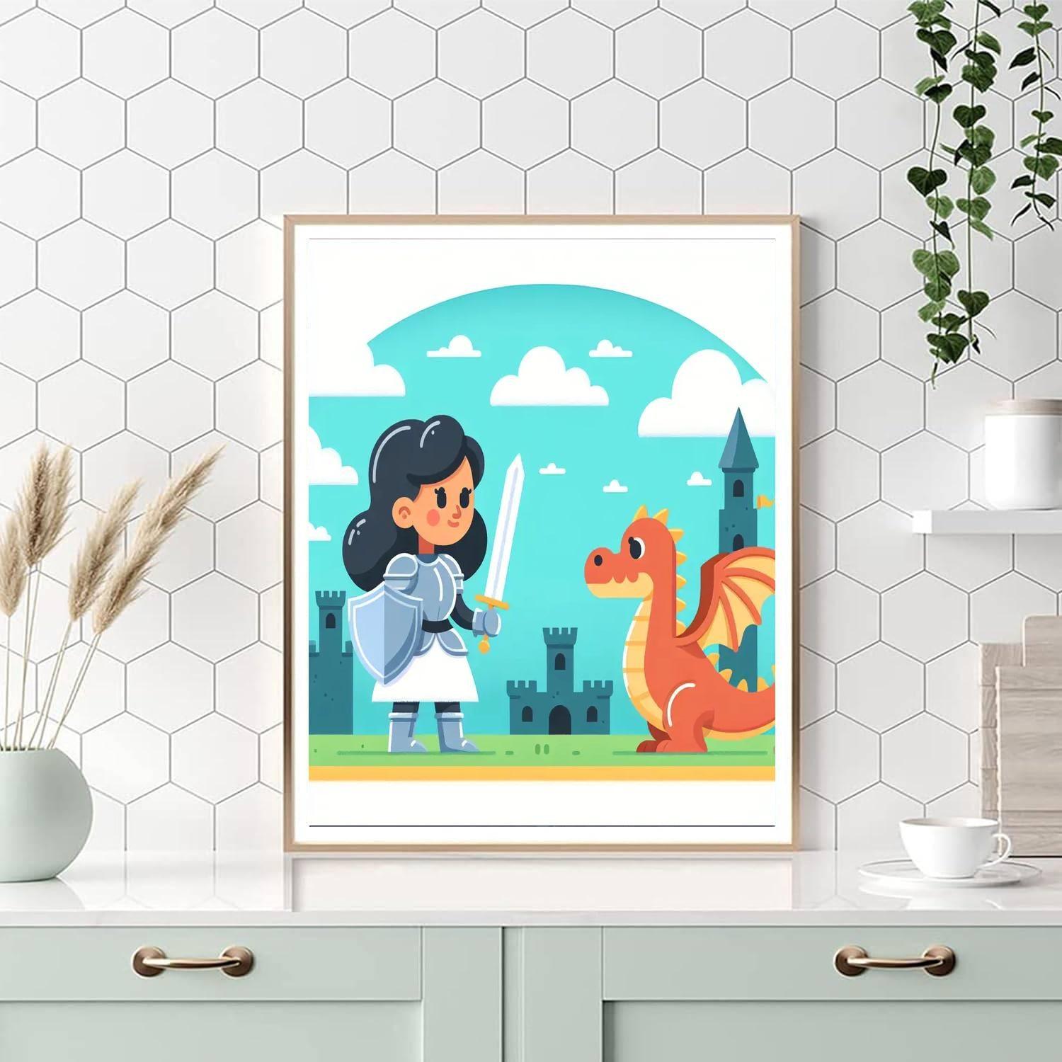 Castle Keepers DIY Paint By Numbers