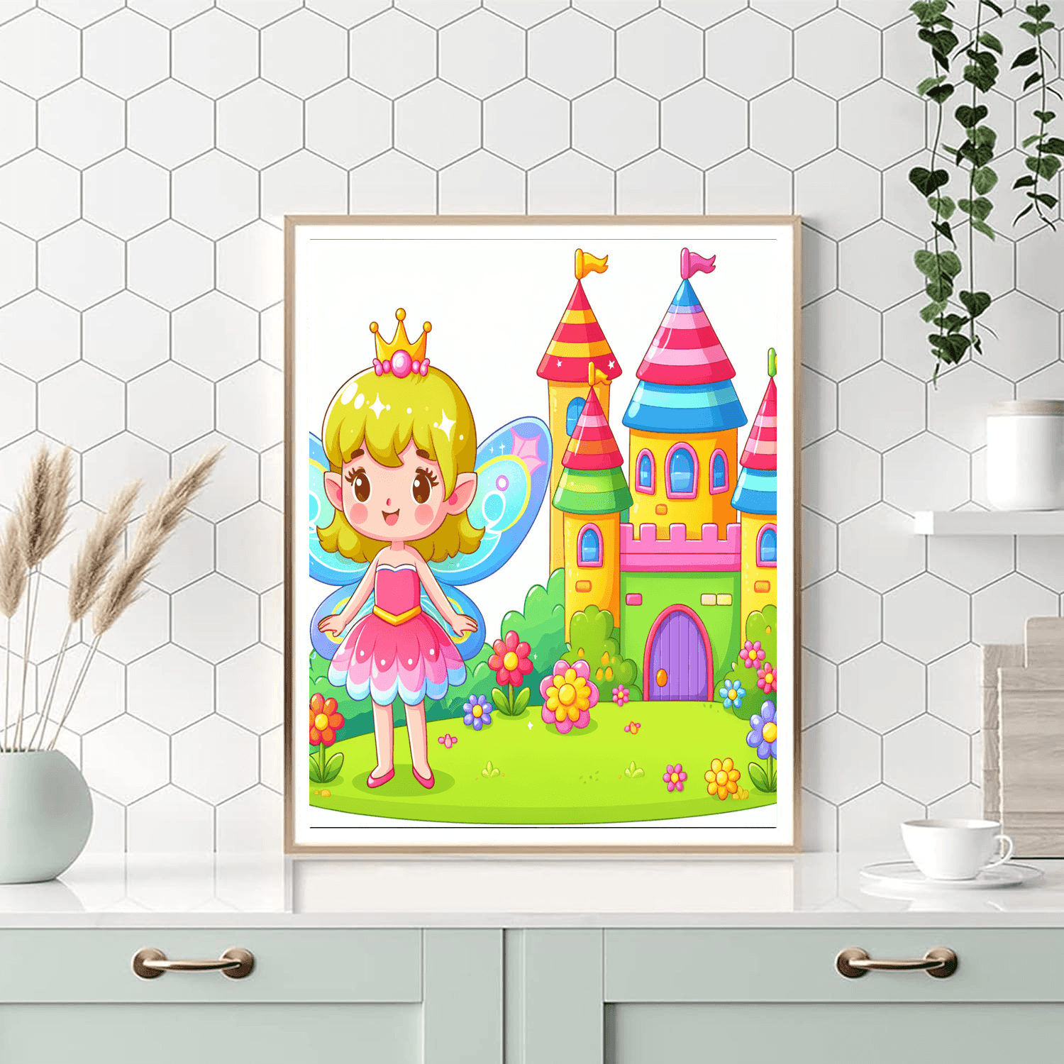 Fairy Princess Dreams Paint By Numbers