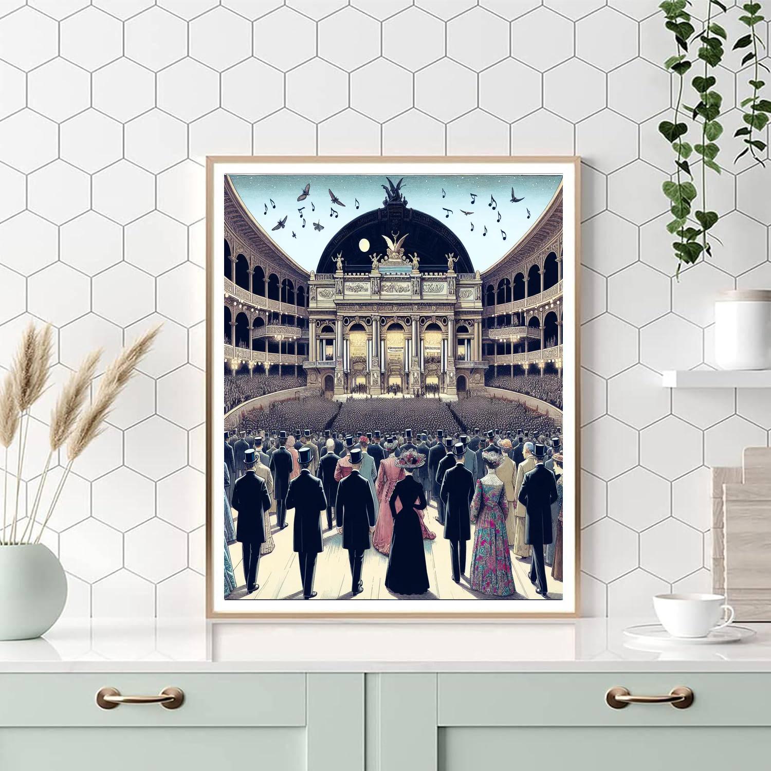 The Bayreuth Festival Number Painting