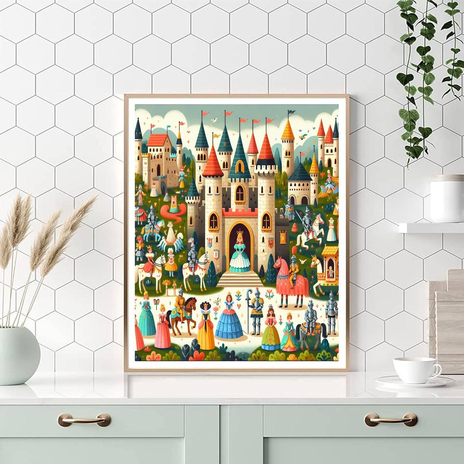 Royal Kingdom Adventure Paint By Numbers