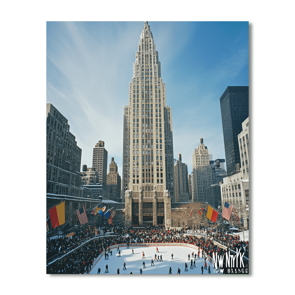 Rockefeller Center - New York City Paint By Numbers Kits