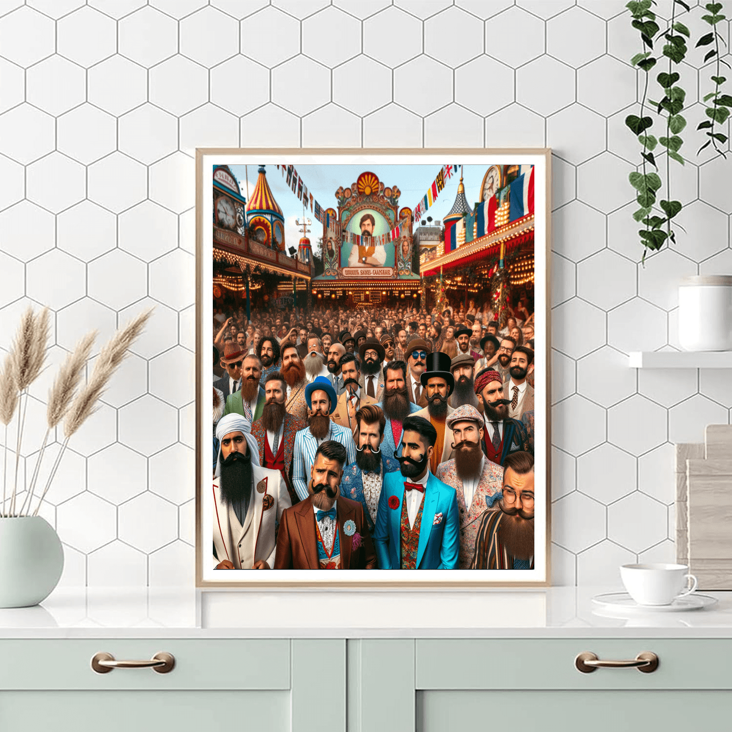 World Beard And Moustache Championships - Germany Number Painting