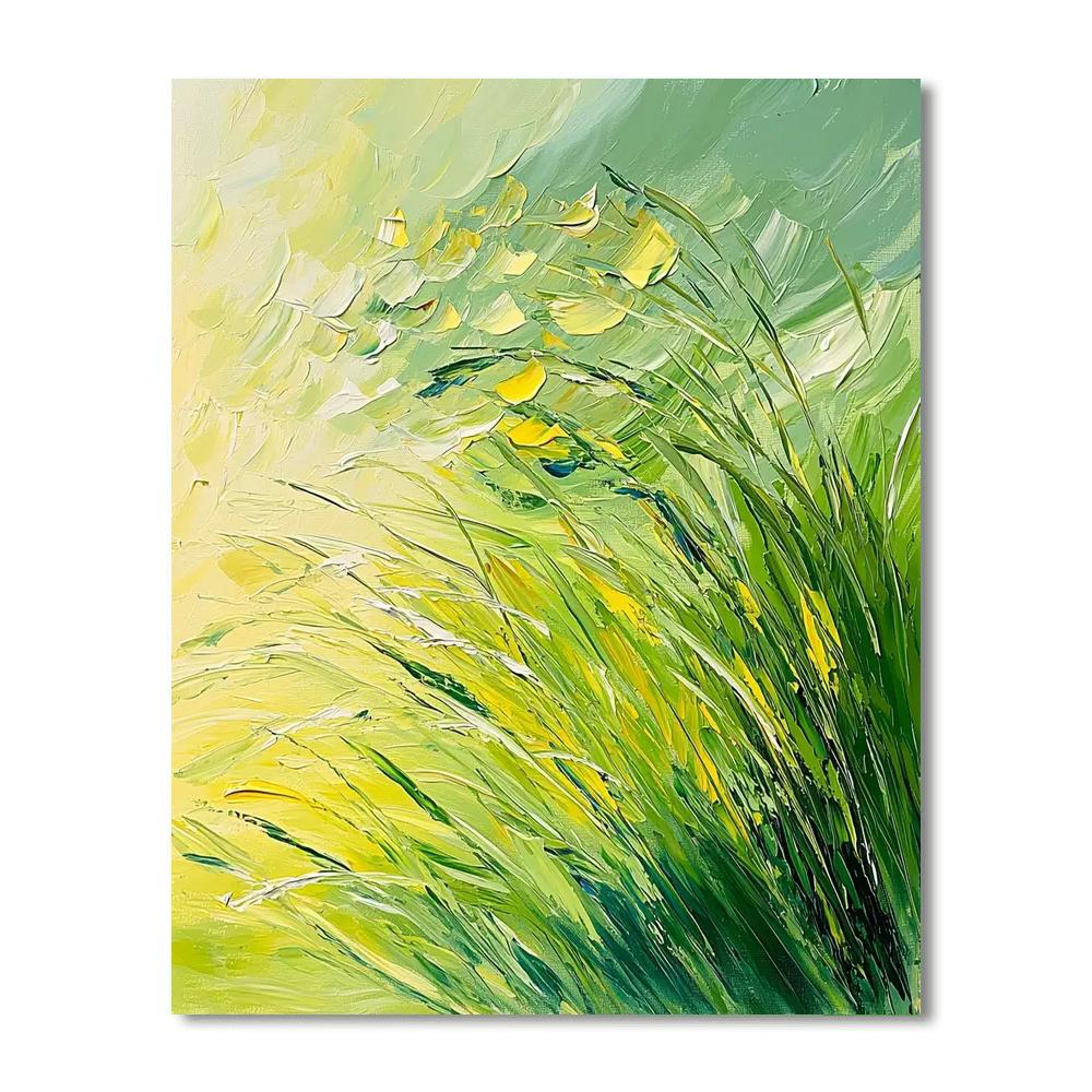 Edgar Degas Inspired Breeze Through The Grass  Painting Number Kit