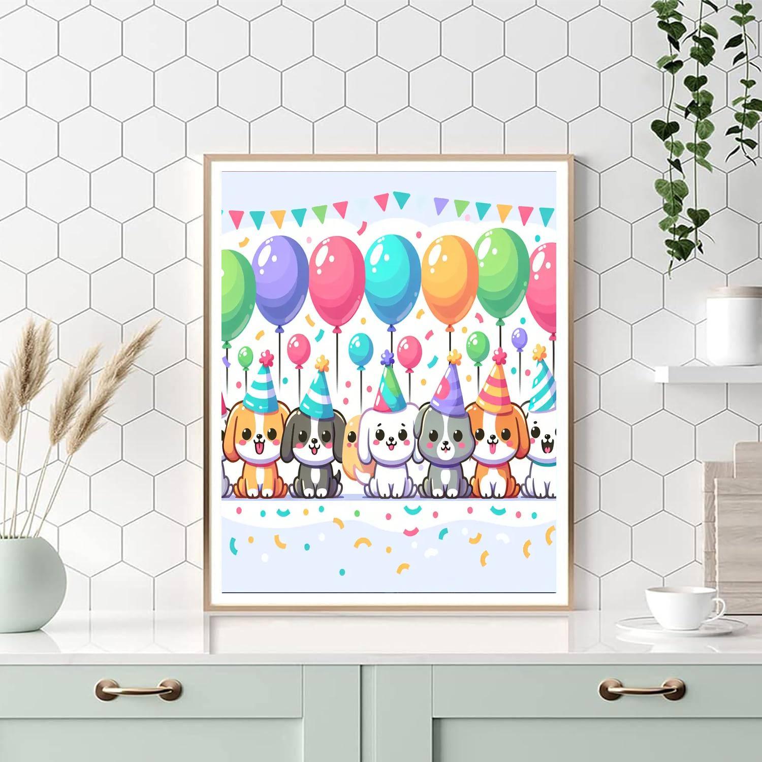 Puppy Parade Adventure Paint By Color