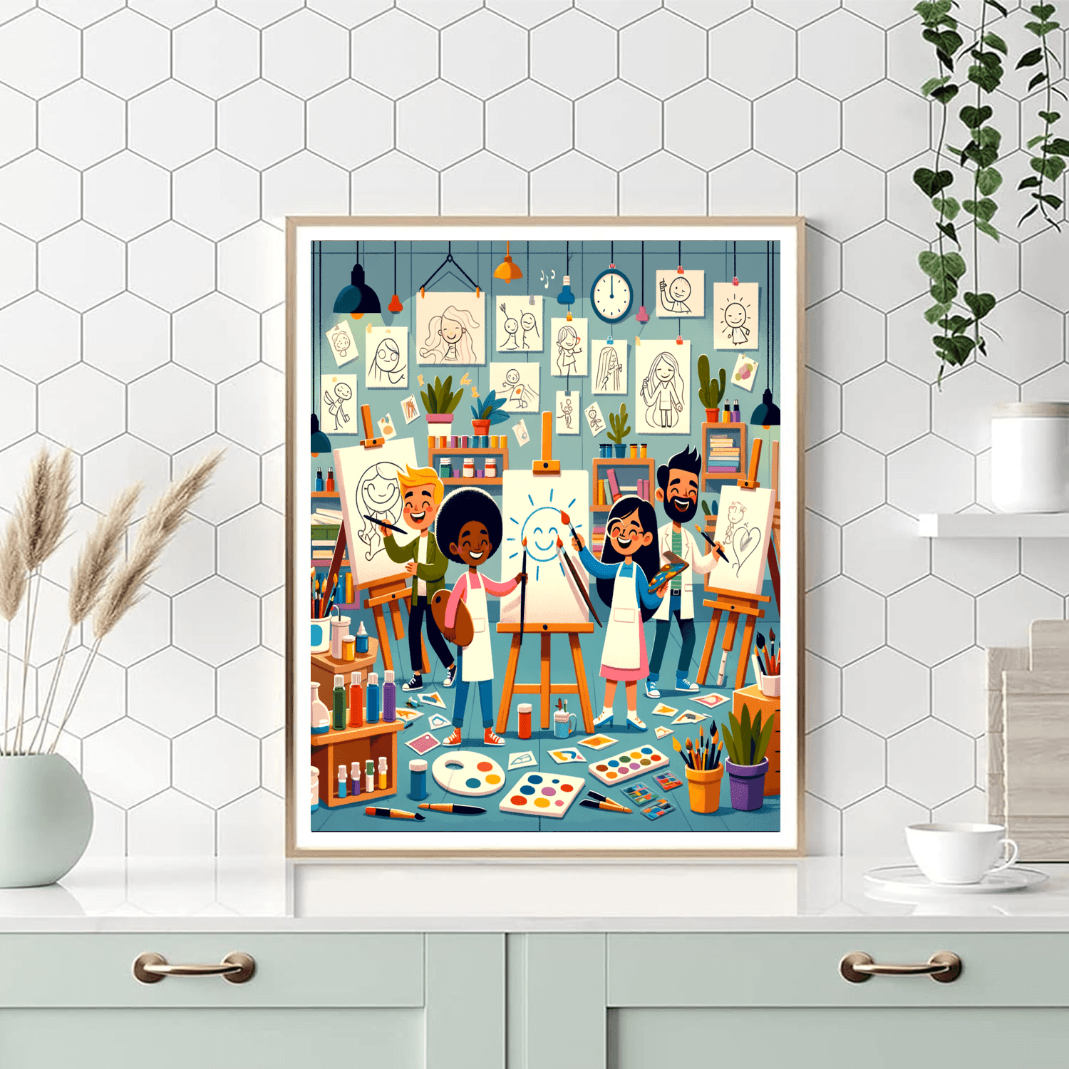 Creative Artist Studio Paint By Number