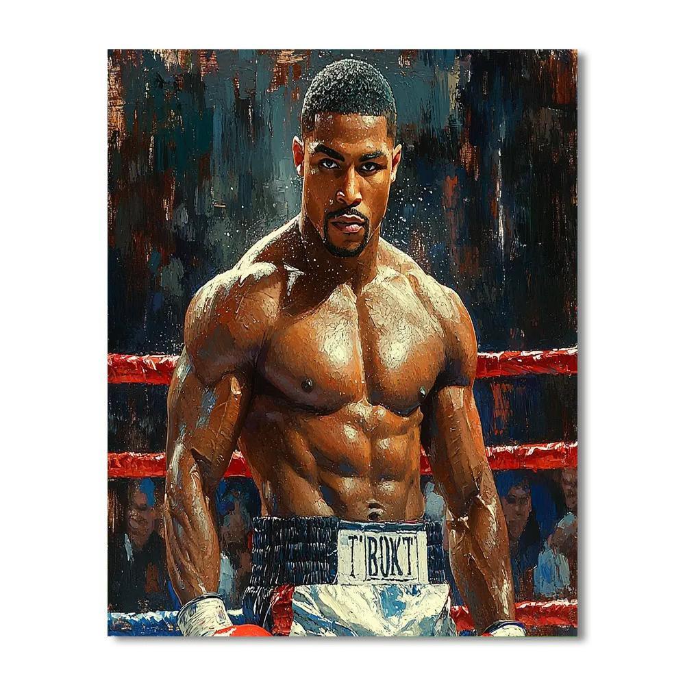Michael B. Jordan: Burning Bright As Creed's Flame Numbered Painting Kits