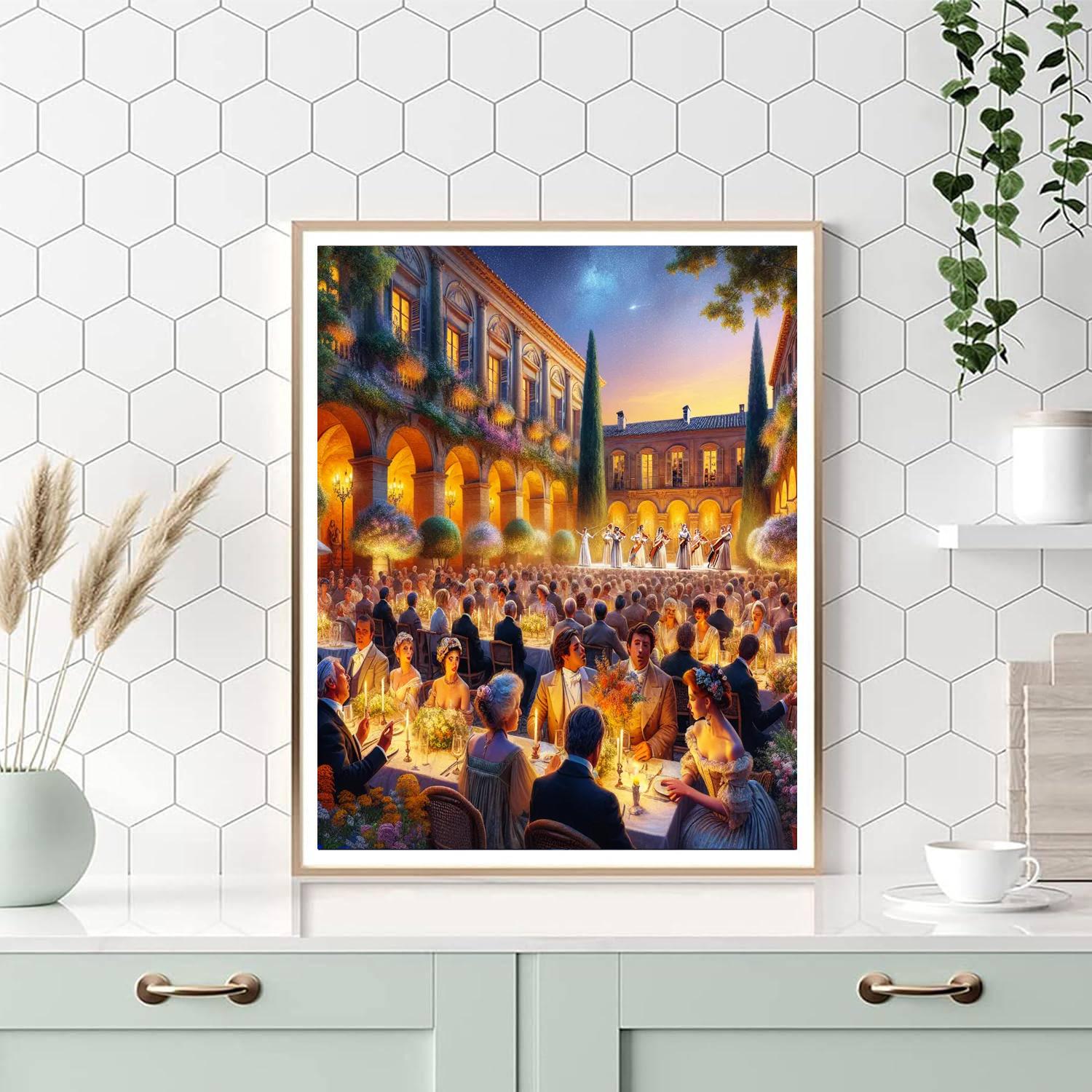 Aix-en-provence Festival - Aix-en-provence Number Painting