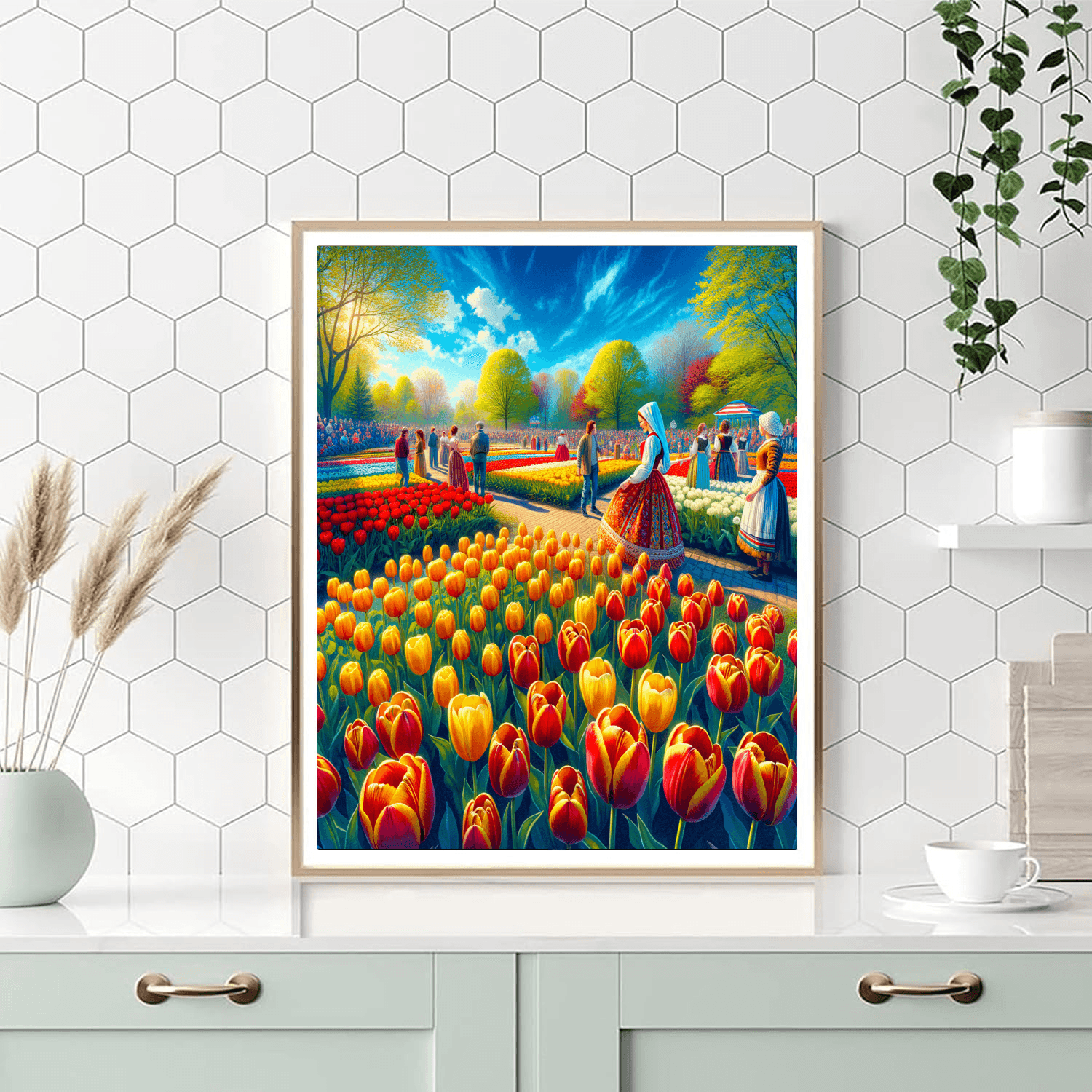 Tulip Time Festival - Holland, Michigan, Usa Paint By Number