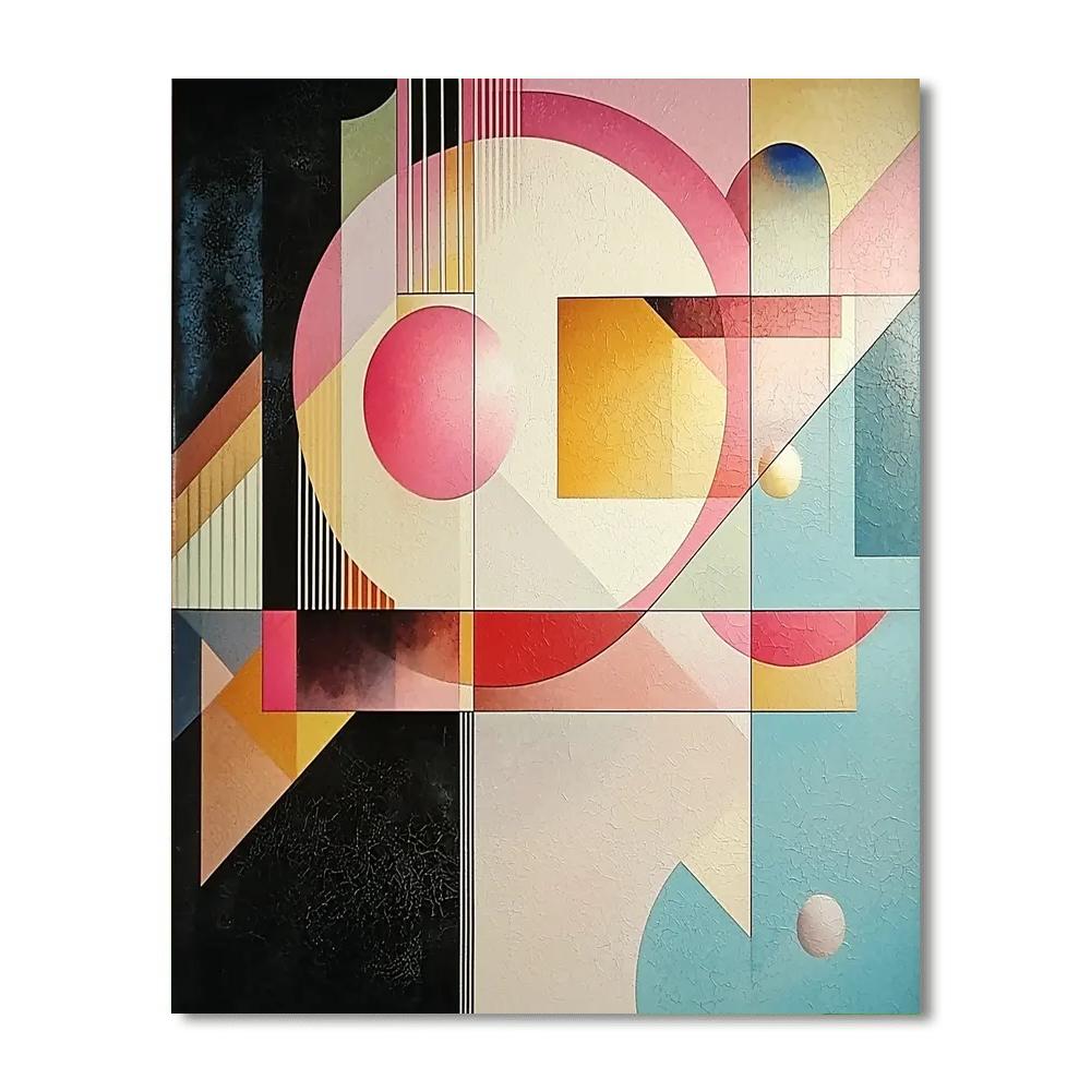 Kazimir Malevich Inspired Visionary Geometries  Paint By Color