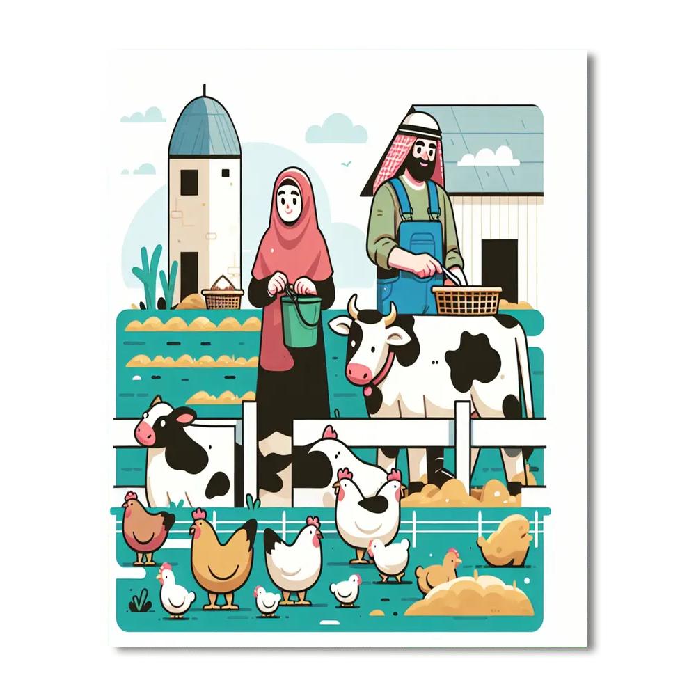 Farm To Table Journey Paint By Number