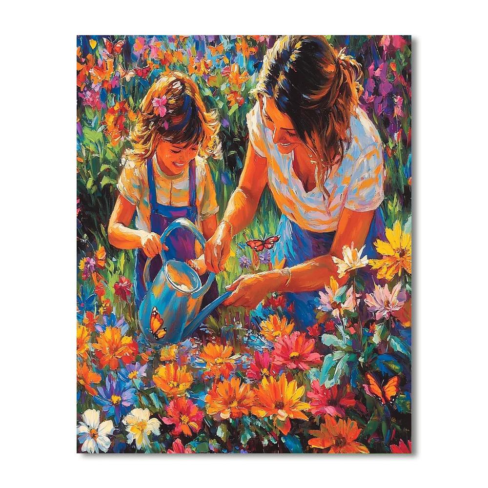 Mom's Magic Garden Paint By Numbers