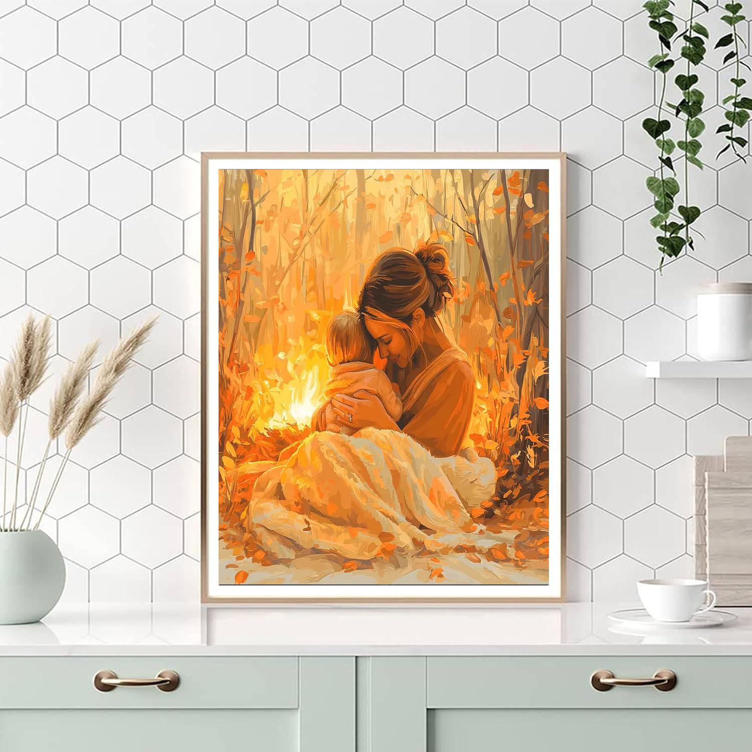 Cozy Winter Evenings Paint By Color