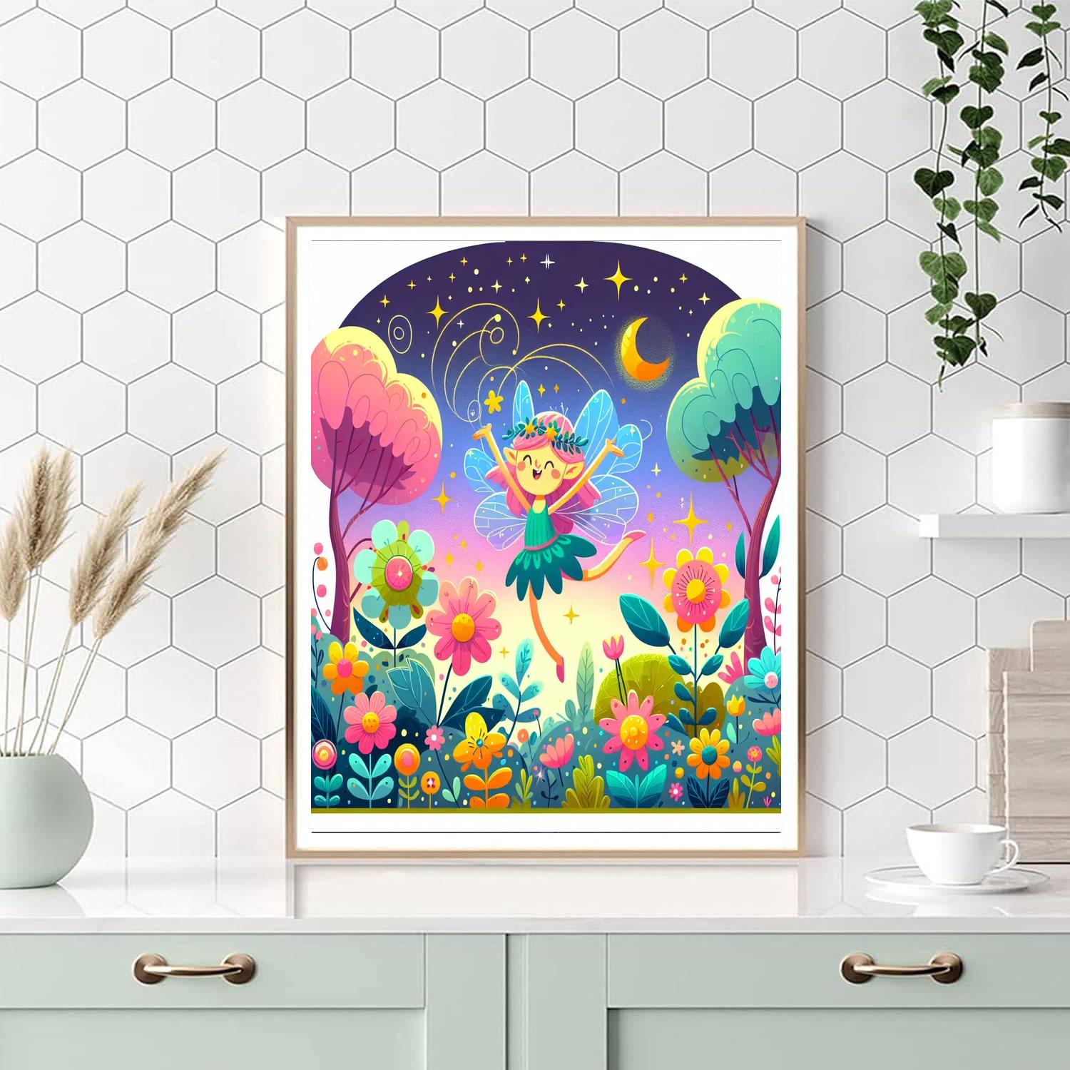 Adventures With Fairies DIY Paint By Numbers