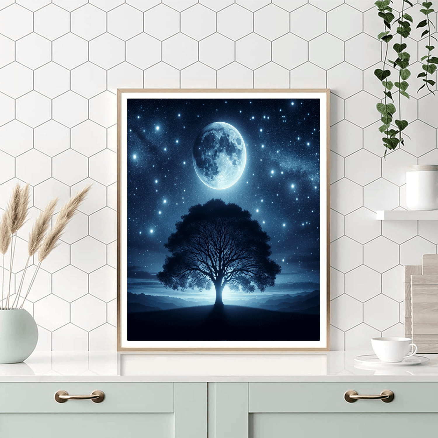 Magical Night Sky - DIY Painting By Numbers Kit