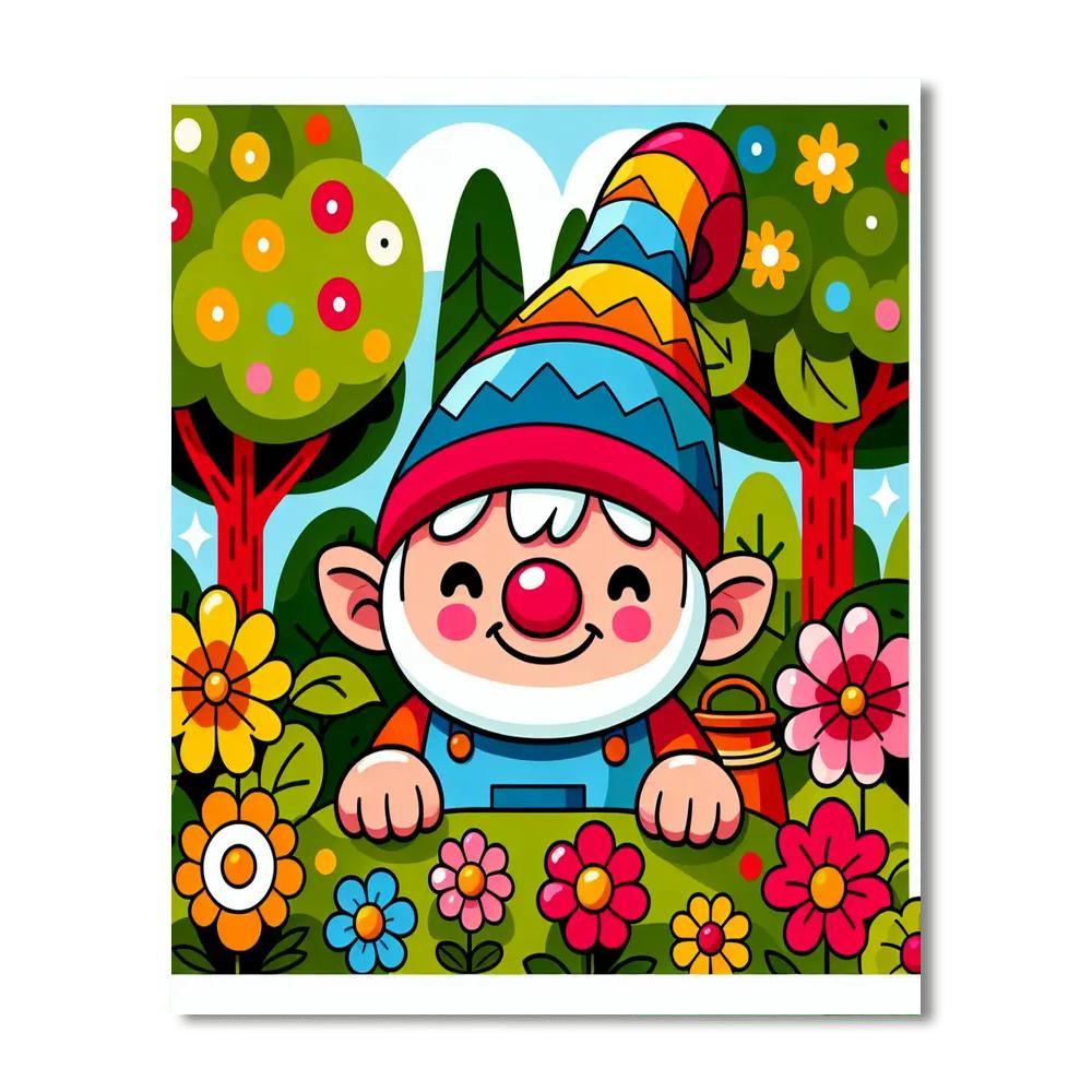 Magical Garden Realm Paint By Numbers Kits