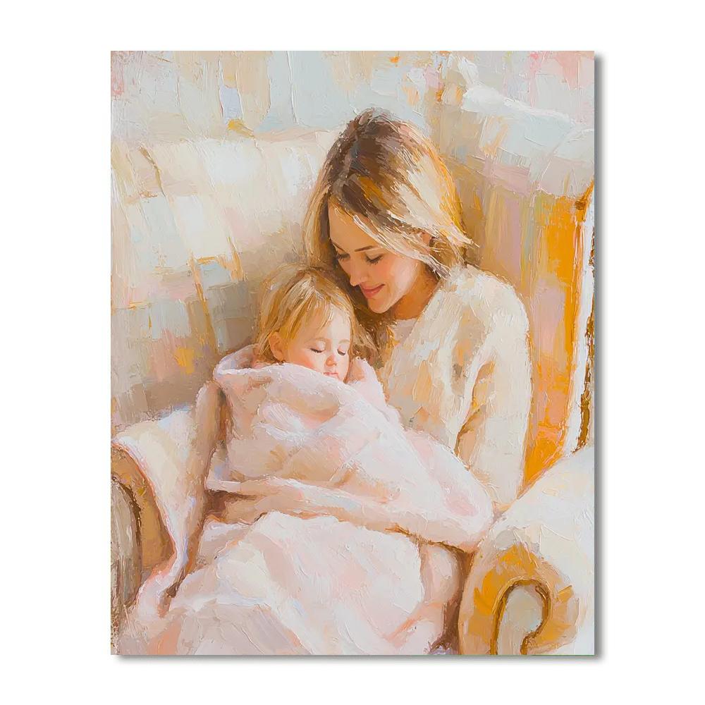 Cuddles And Comfort Painting Number Kit