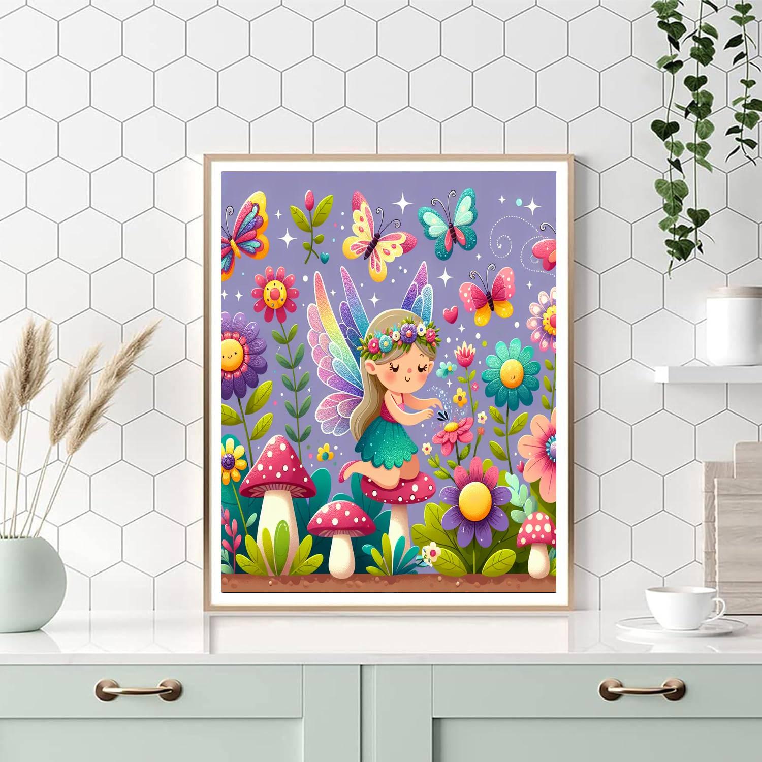 Fairy Garden Quest Painting Number Kit