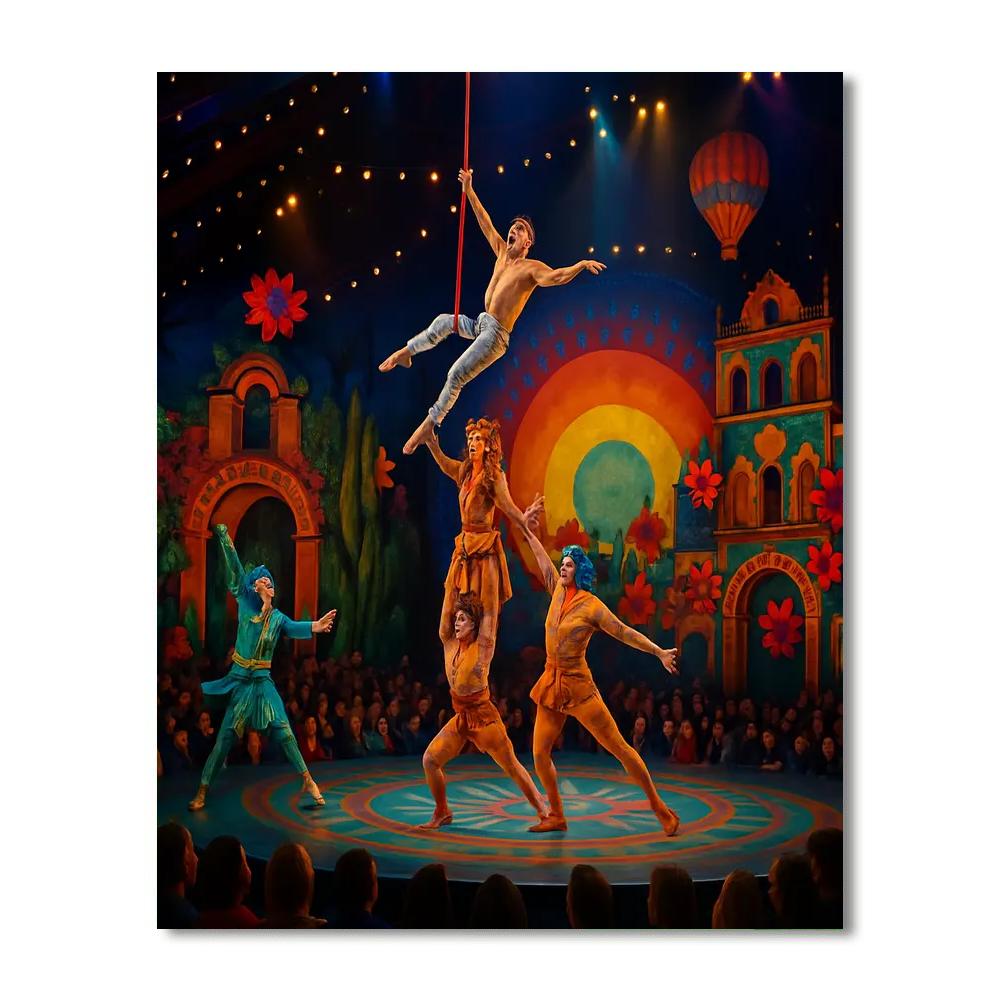 Luzia - Cirque Du Soleil - Canada Paint By Number