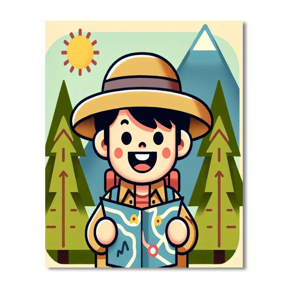 Daring Adventurer Paint By Numbers Kits