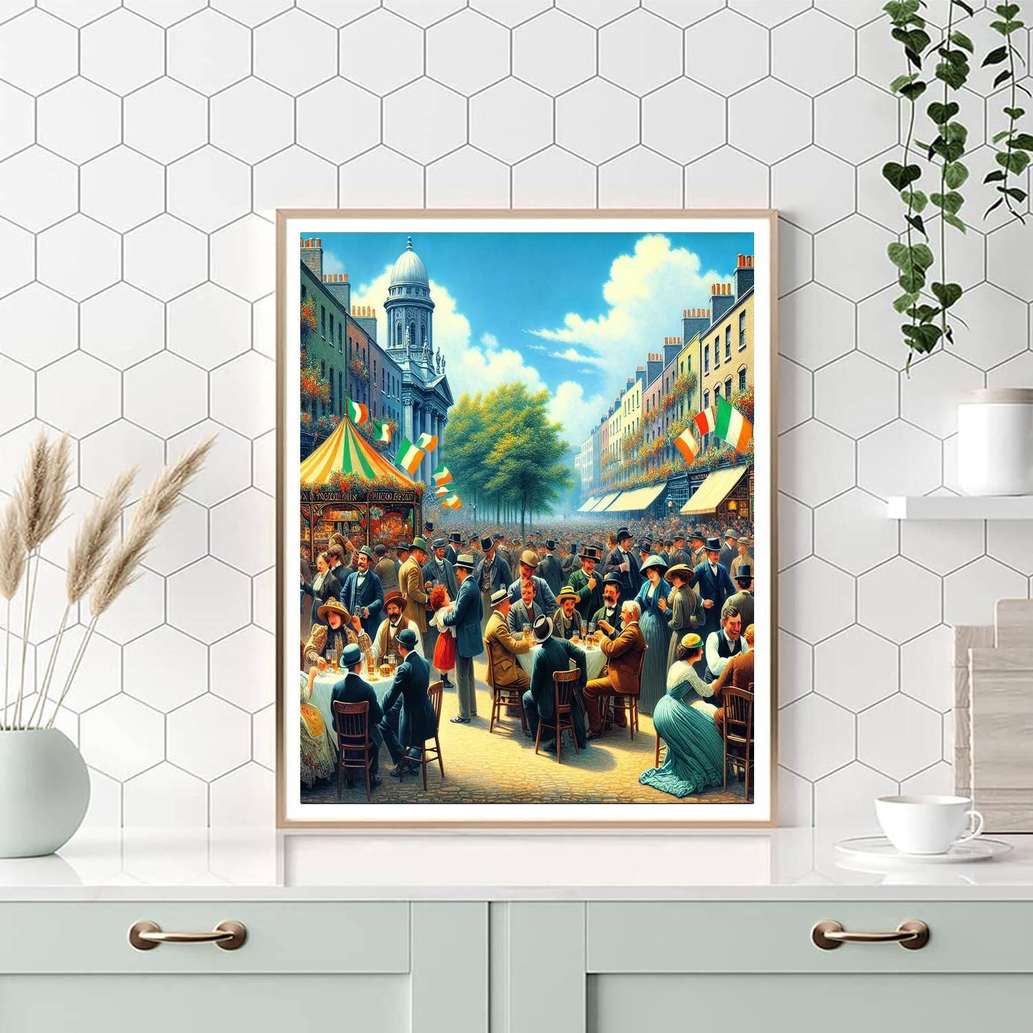 The Bloomsday Festival Paint By Number