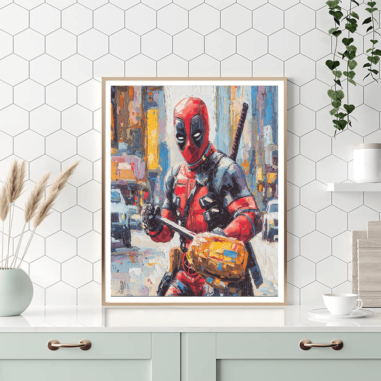 Ryan Reynolds: The Witty Whirlwind Of Deadpool's Humor Painting Number Kit