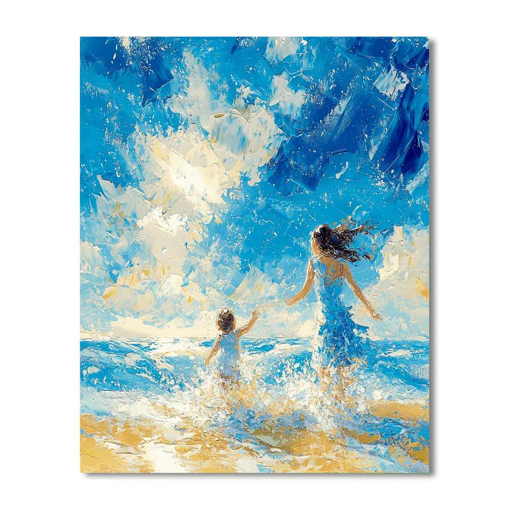 Waves Of Motherly Love Paint By Color