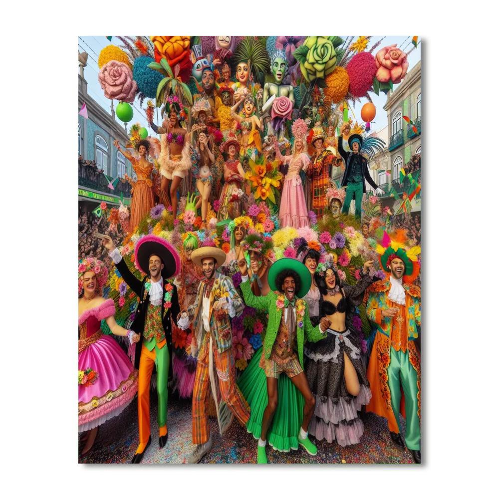 T Carnaval - Portugal Painting Number Kit