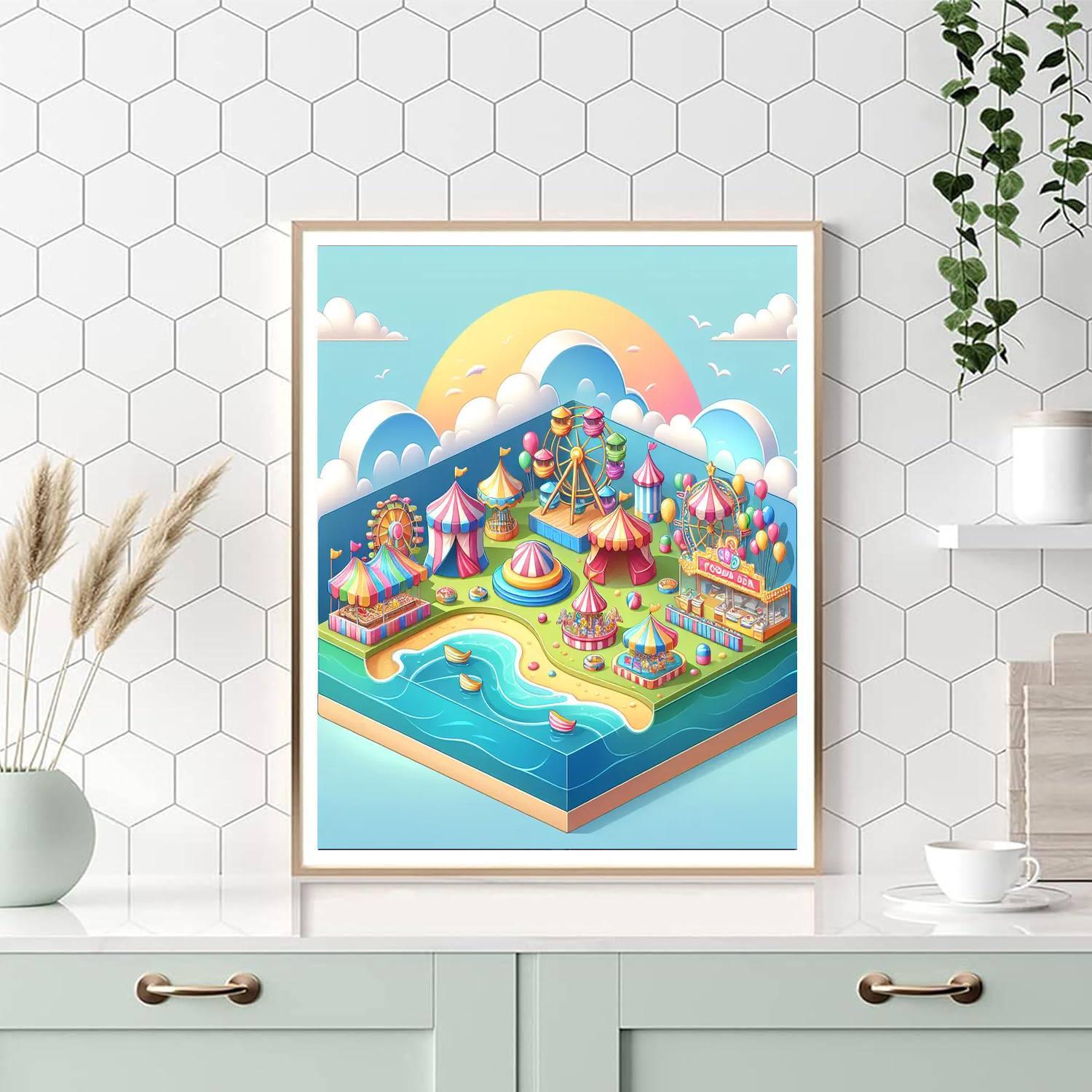 Seaside Carnival Adventure Paint By Color