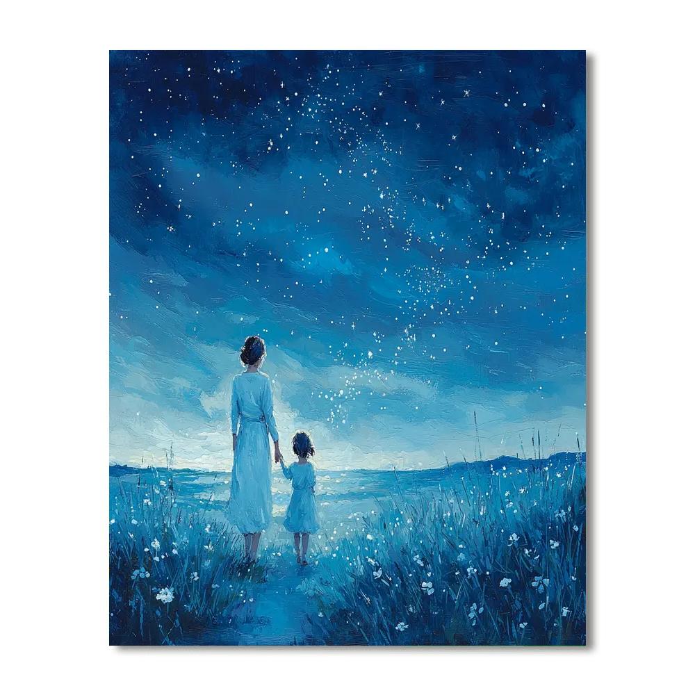 Guiding Stars DIY Paint By Numbers