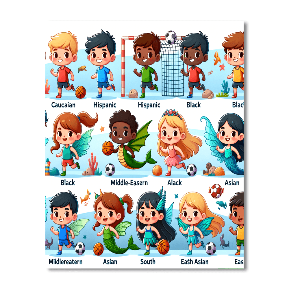 Fantasy Sports Day Paint By Number