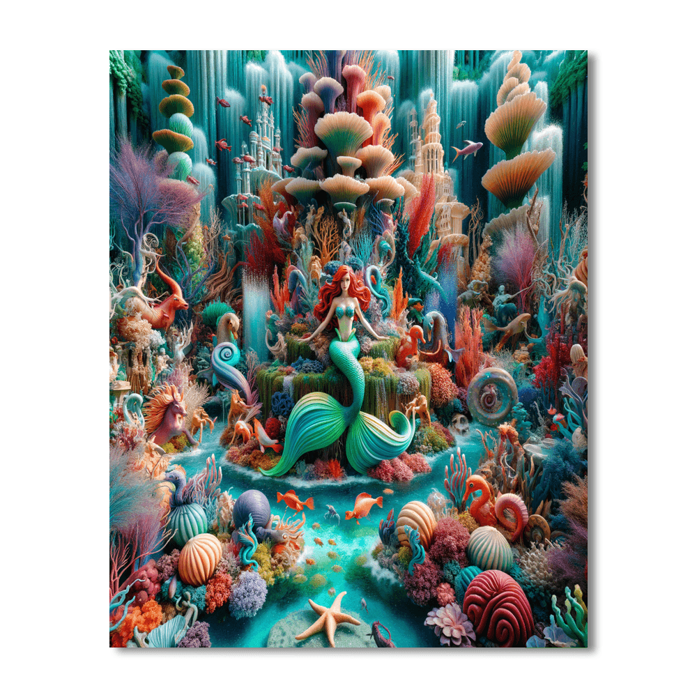 Ariel's World Paint By Number